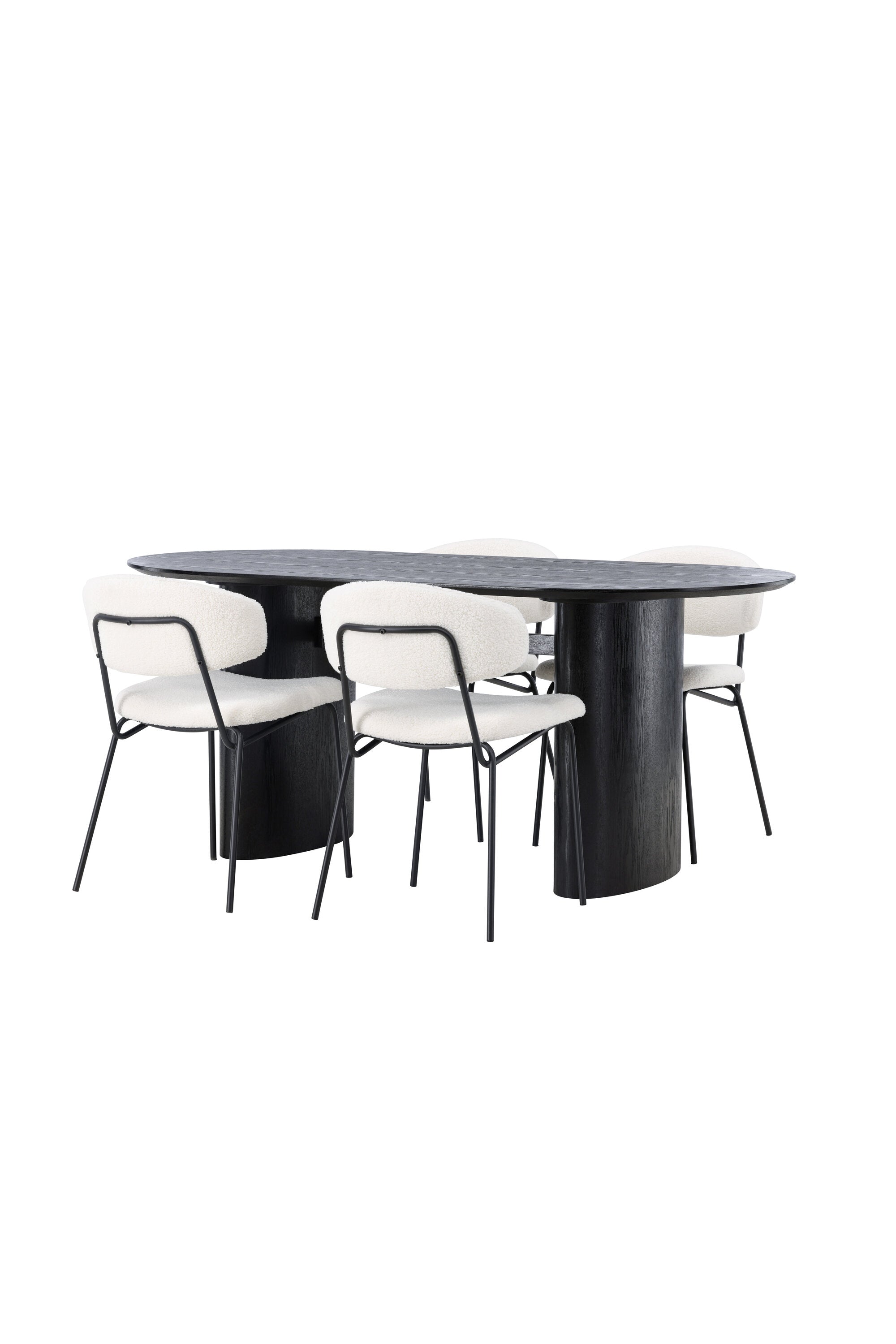 Matgrupp Isolde med stolarna Chico-GR Dining Set-Venture Home-peaceofhome.se