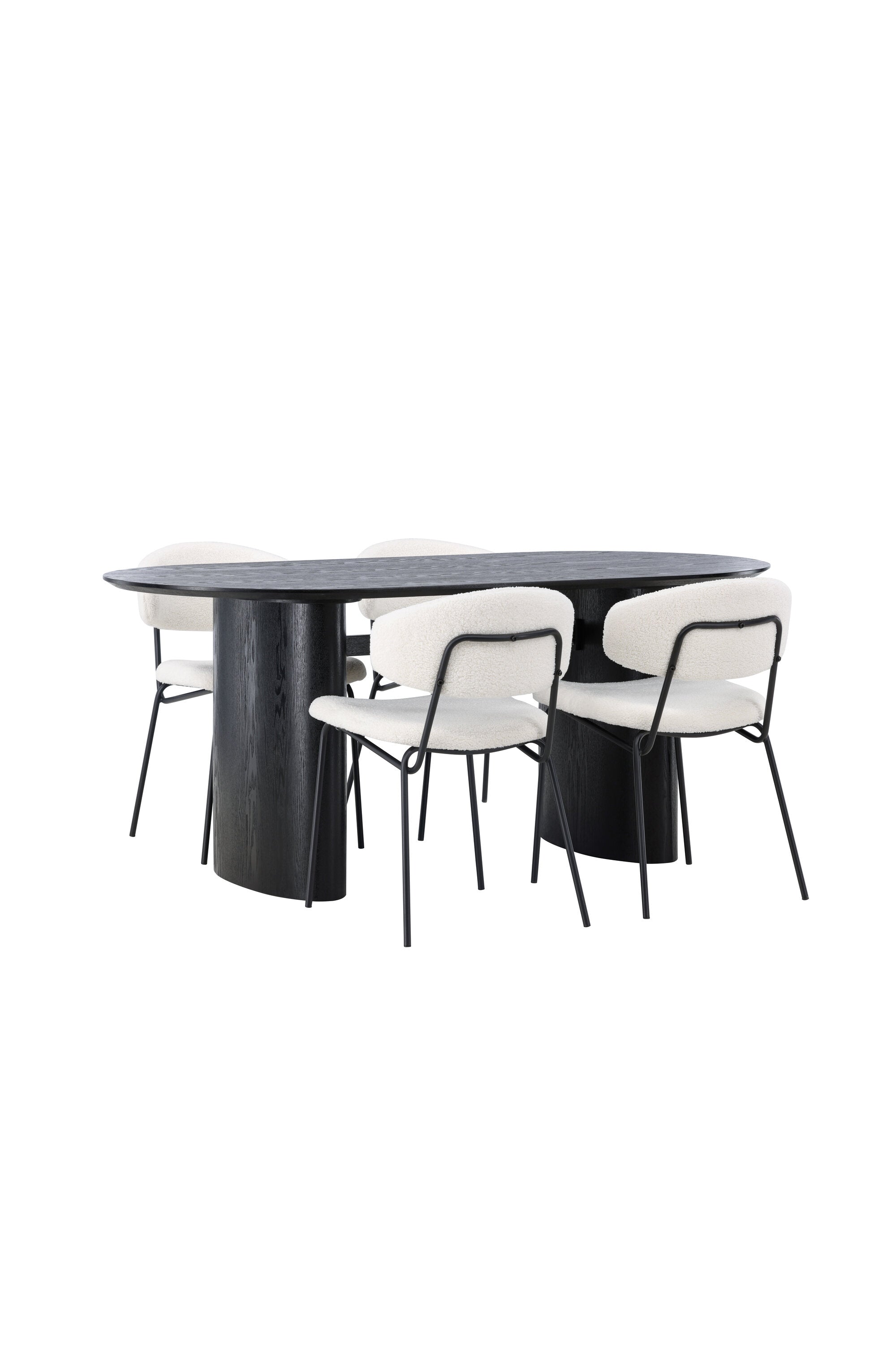 Matgrupp Isolde med stolarna Chico-GR Dining Set-Venture Home-peaceofhome.se