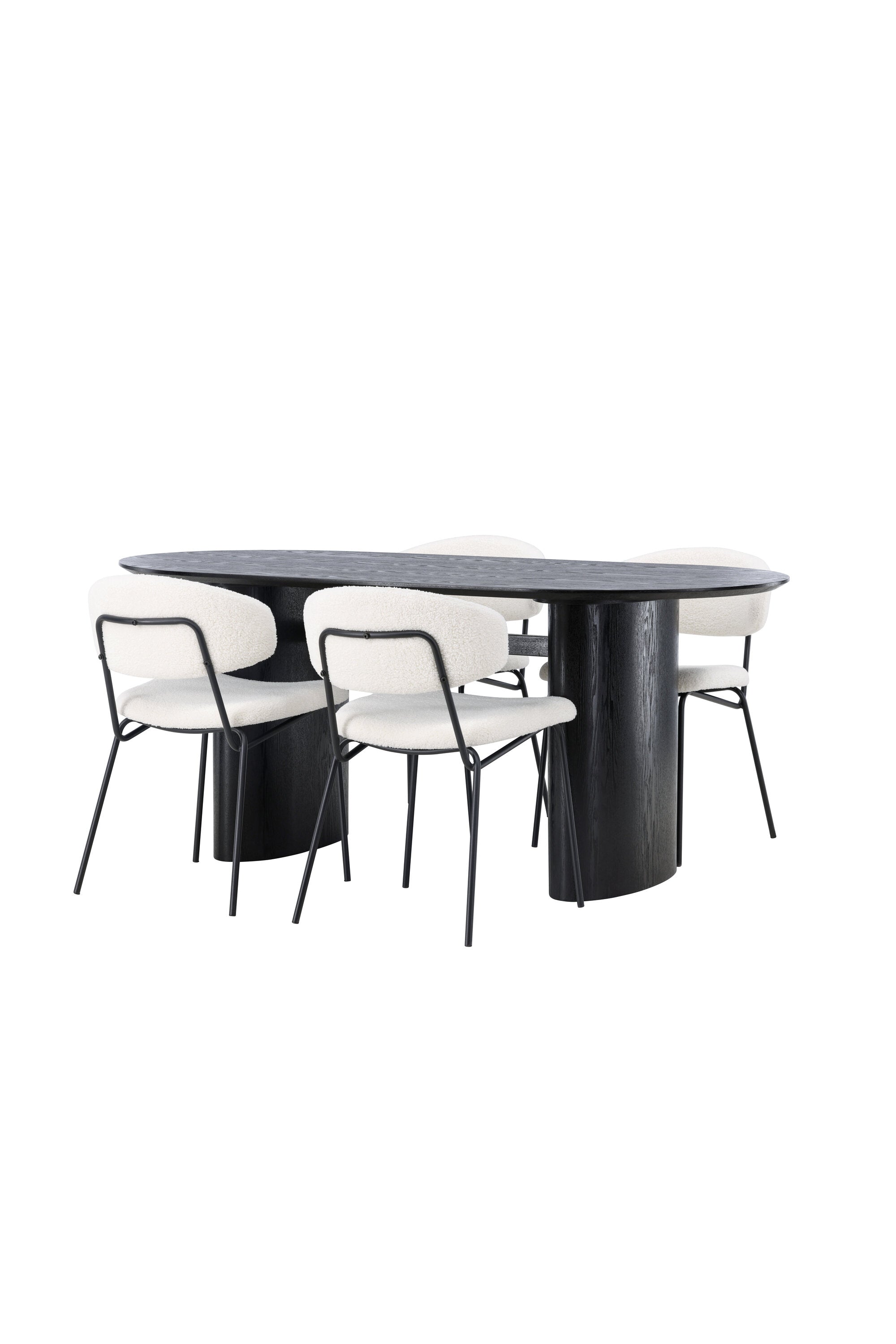Matgrupp Isolde med stolarna Chico-GR Dining Set-Venture Home-peaceofhome.se