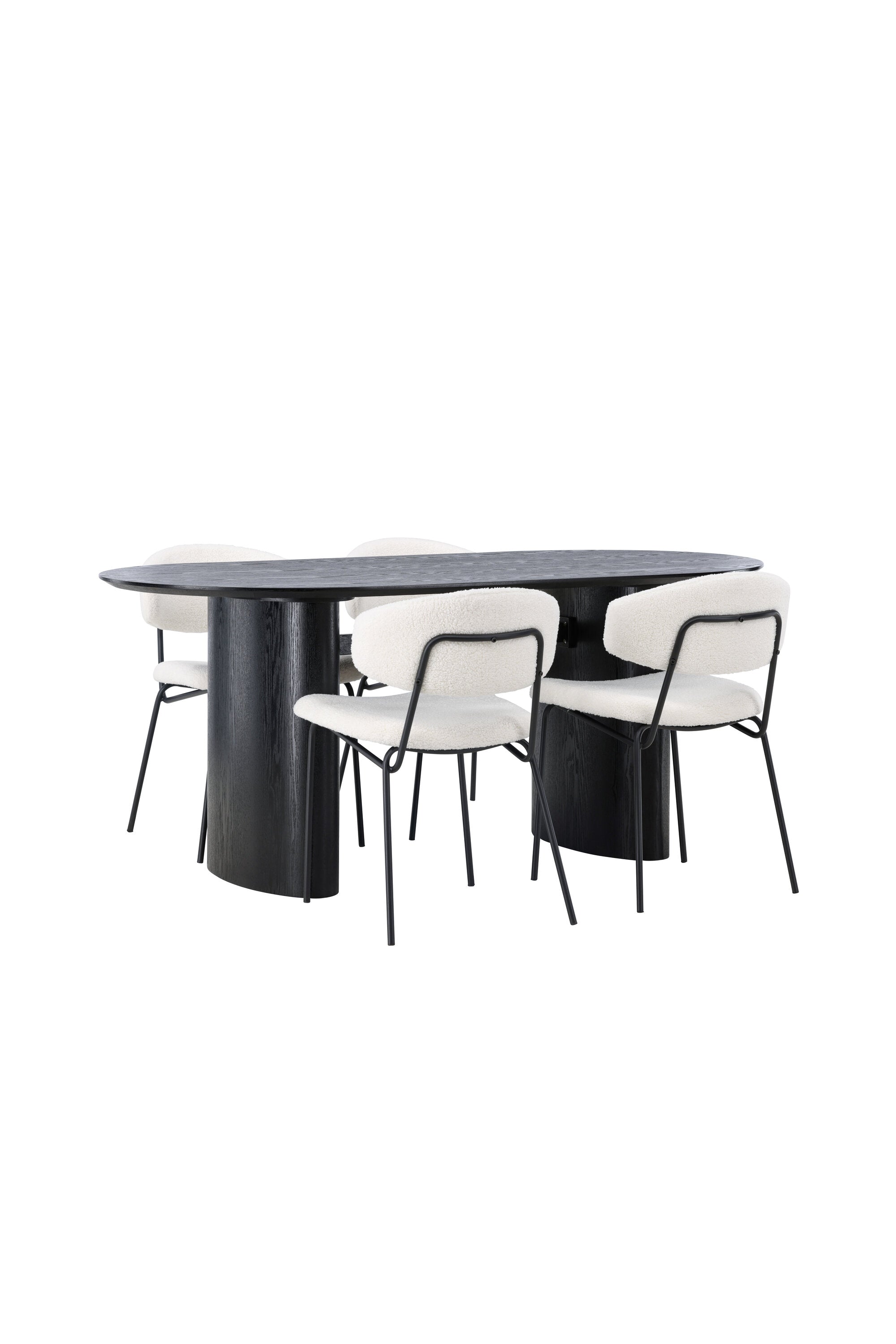 Matgrupp Isolde med stolarna Chico-GR Dining Set-Venture Home-peaceofhome.se