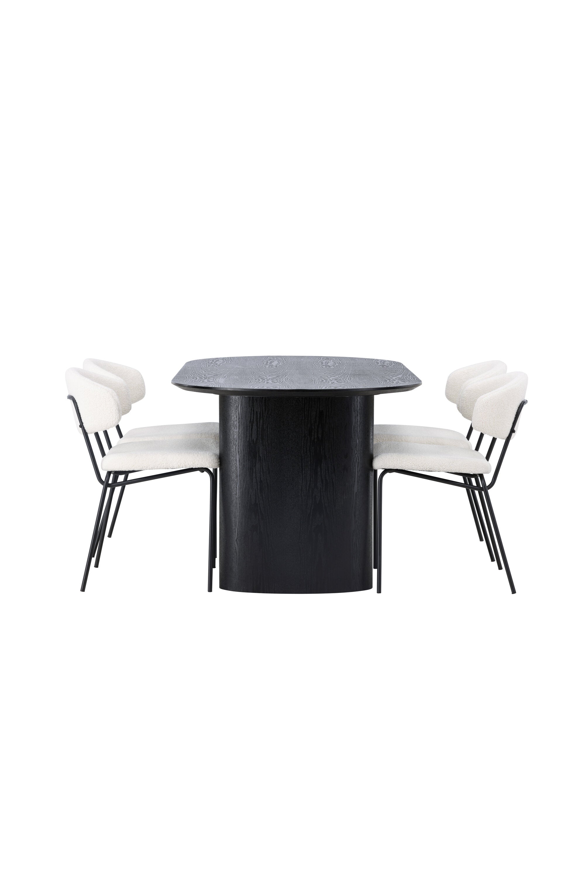Matgrupp Isolde med stolarna Chico-GR Dining Set-Venture Home-peaceofhome.se