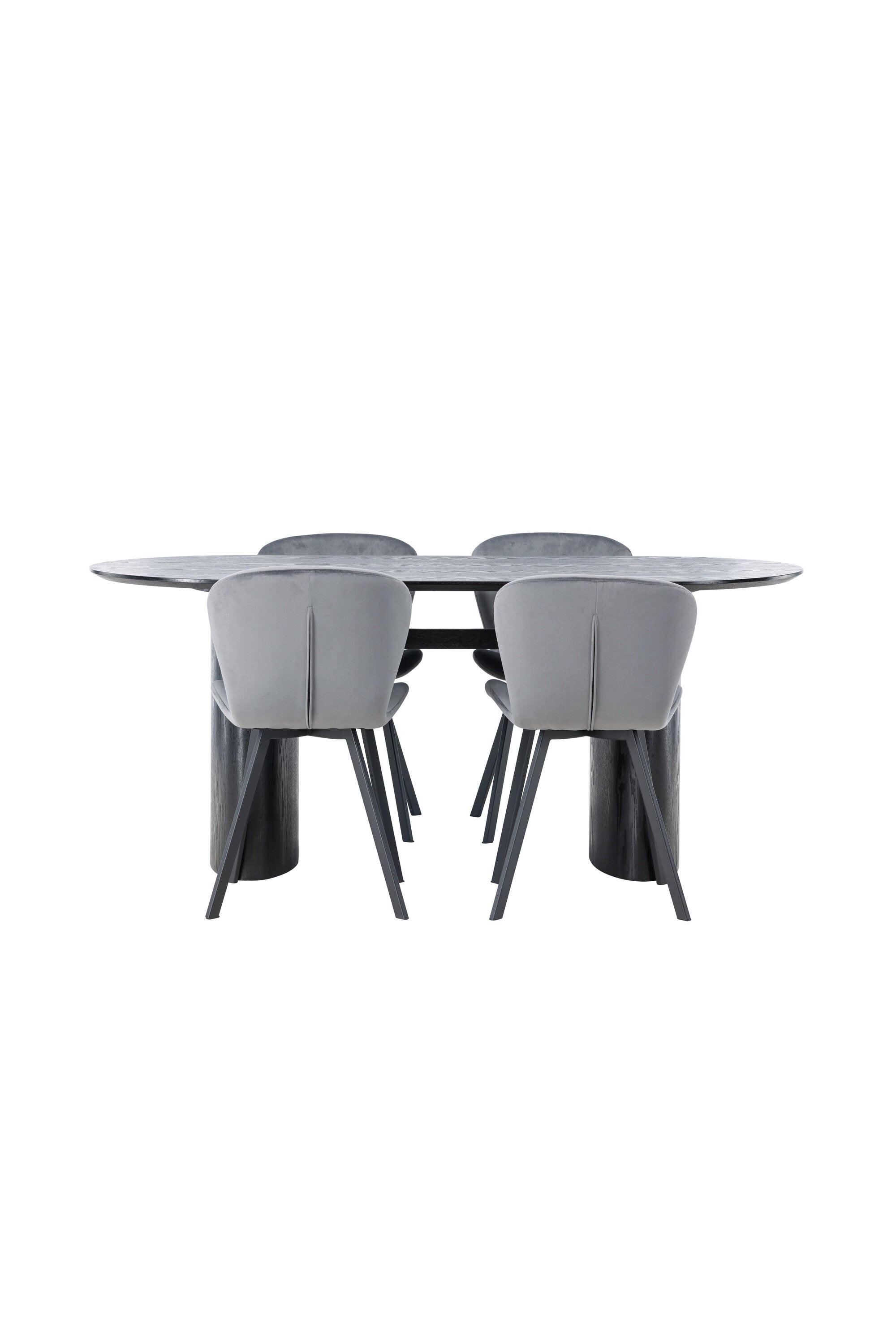 Matgrupp Isolde med stolarna Lilja-GR Dining Set-Venture Home-peaceofhome.se
