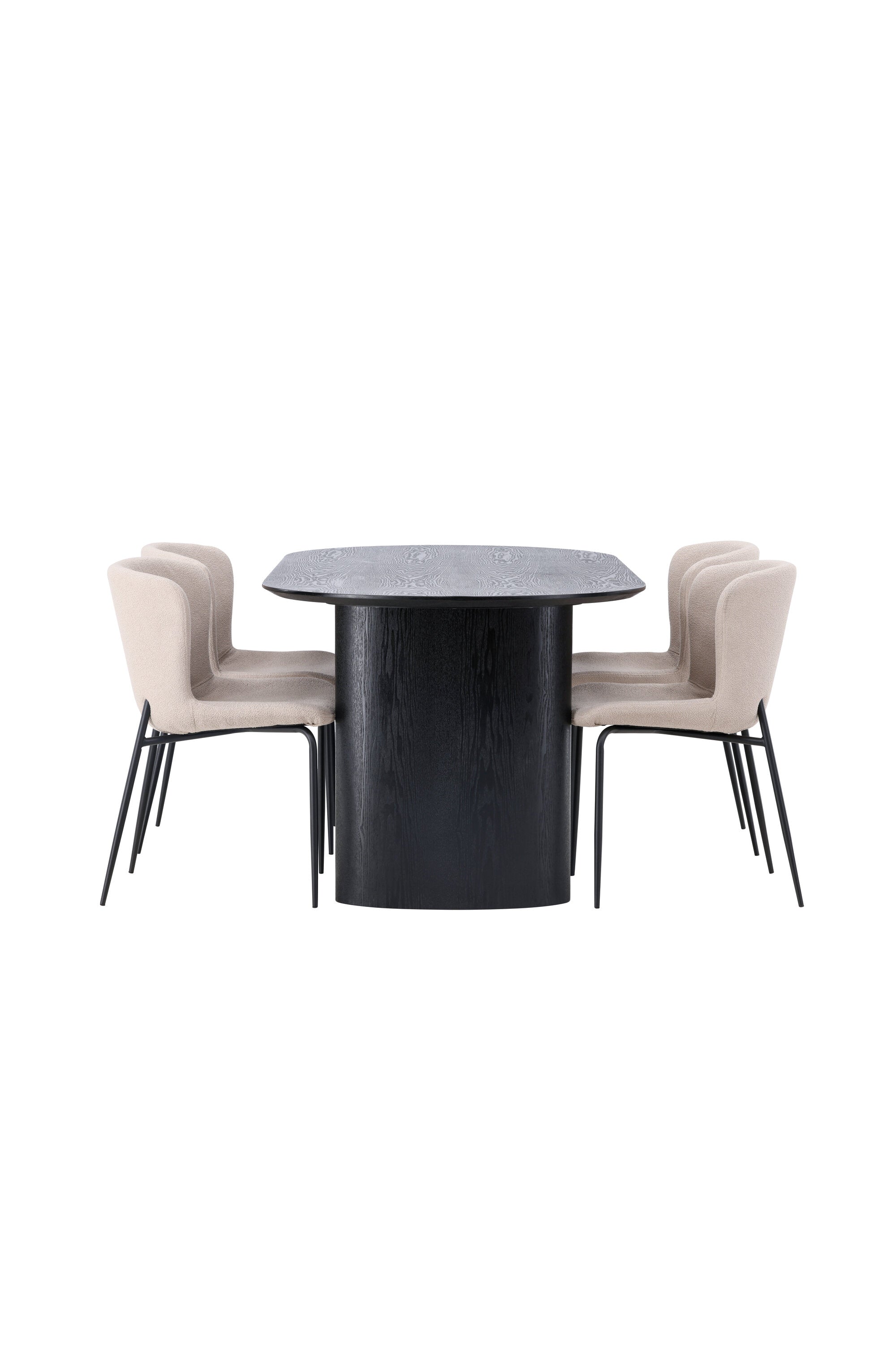 Matgrupp Isolde med stolarna Modesto-GR Dining Set-Venture Home-peaceofhome.se