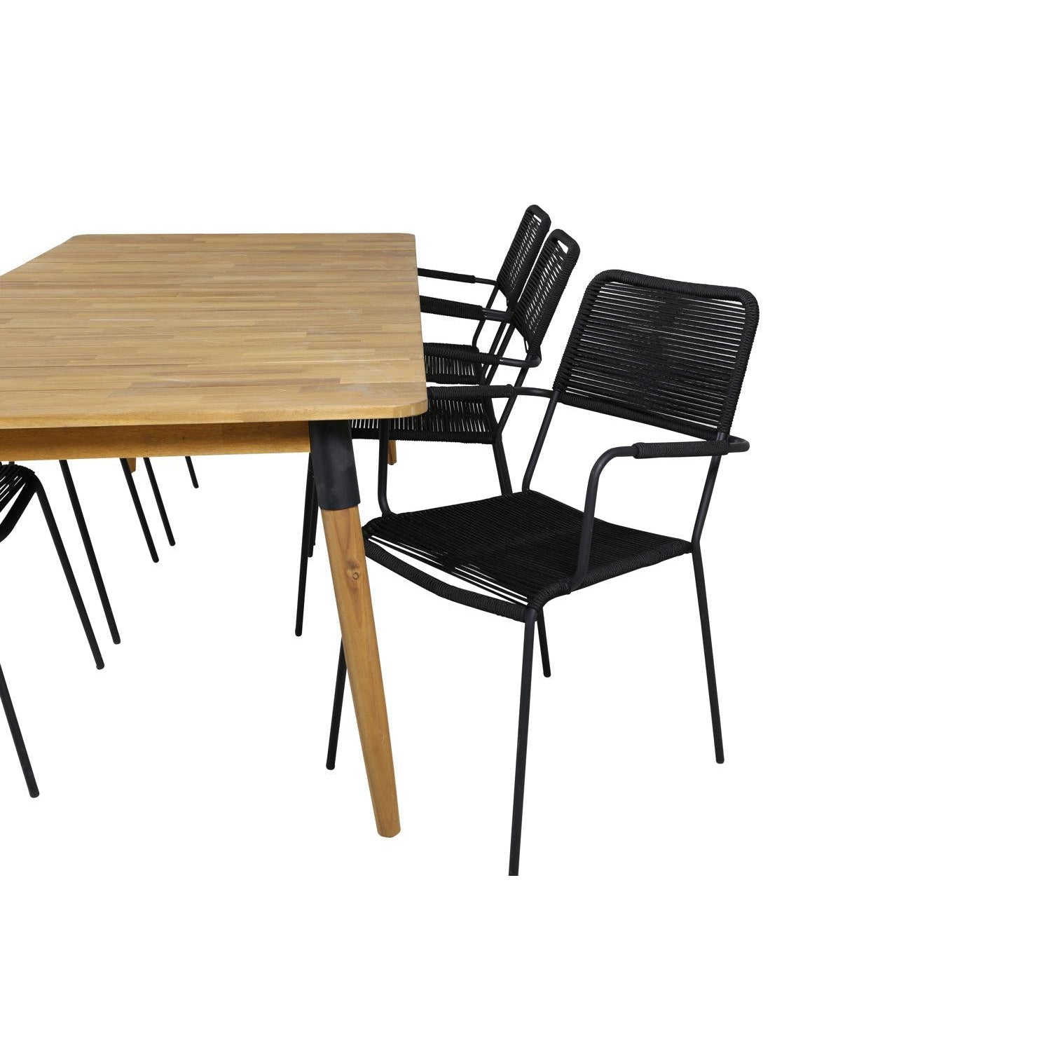 Matgrupp Julian med stolarna Lindos-Table Set-Venture Home-peaceofhome.se