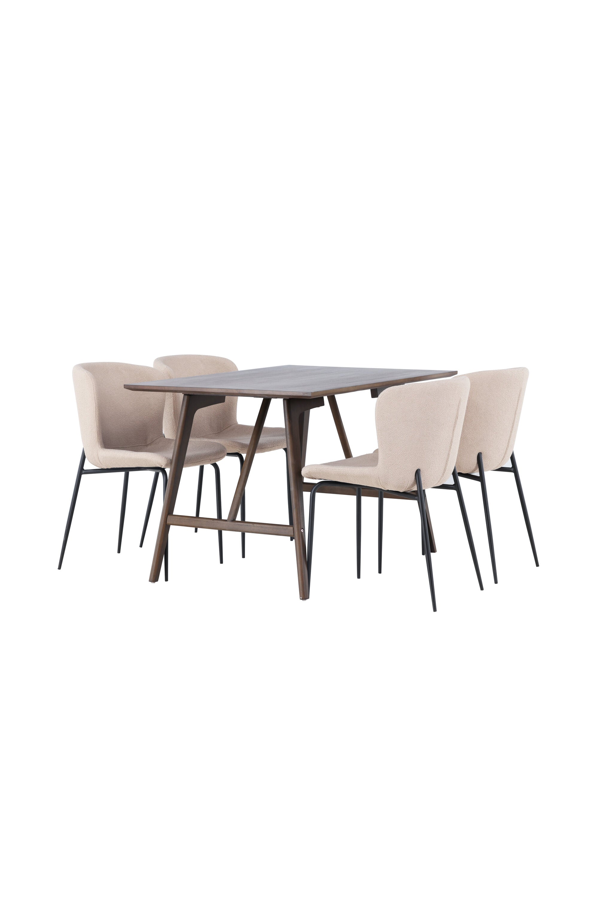 Matgrupp Kaseindon med stolarna Modesto-GR Dining Set-Venture Home-peaceofhome.se