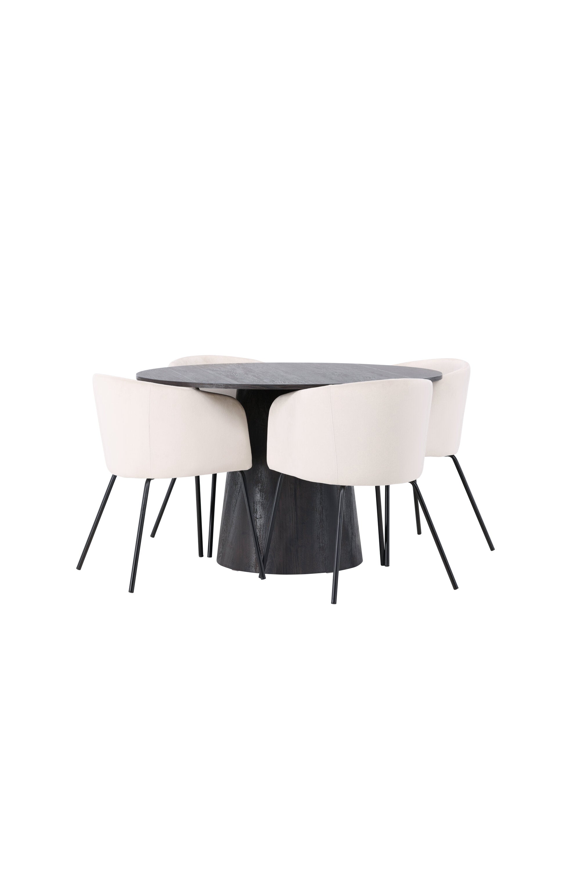 Matgrupp Lanzo med stolarna Berit-GR Dining Set-Venture Home-peaceofhome.se