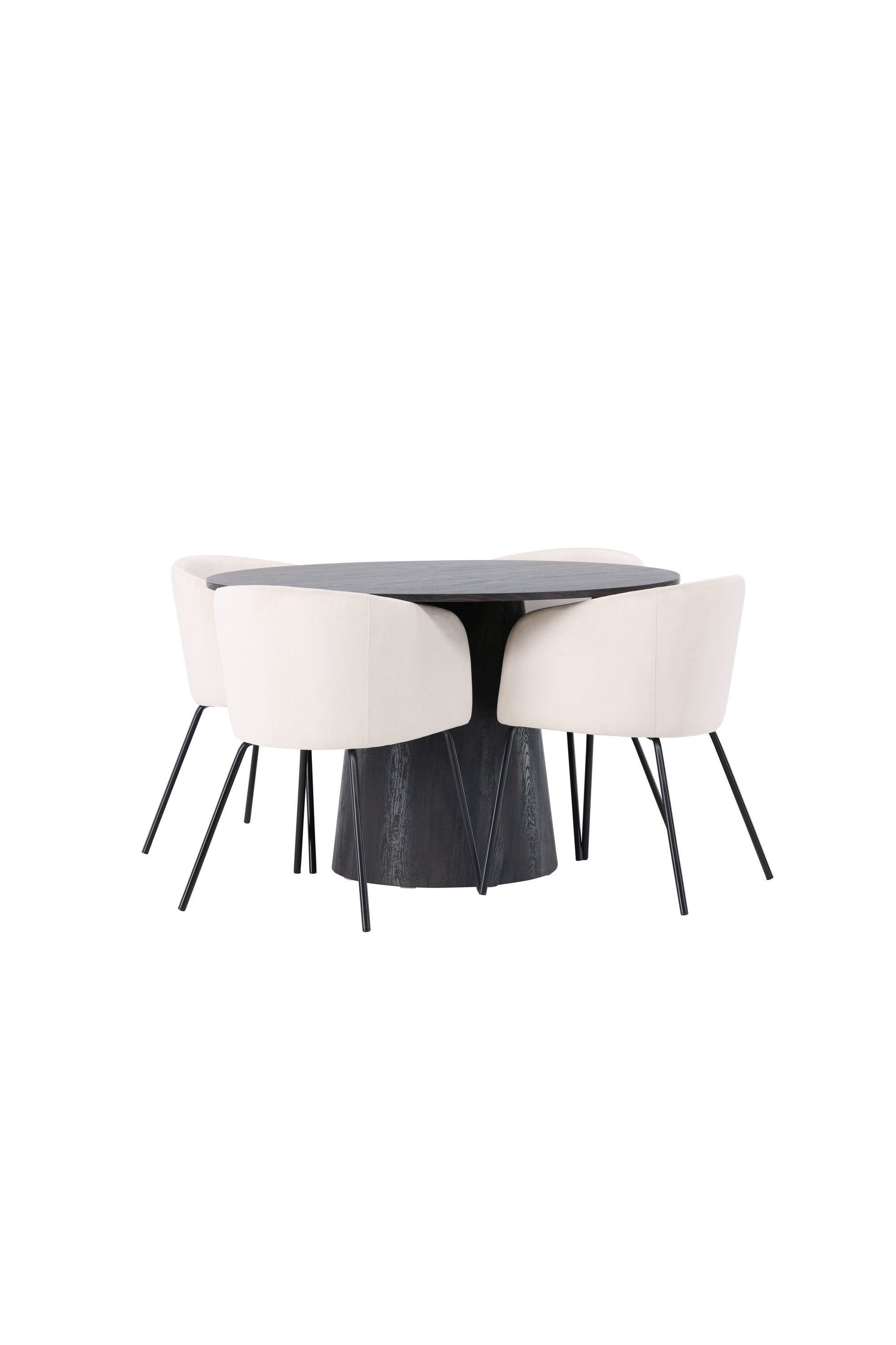 Matgrupp Lanzo med stolarna Berit-GR Dining Set-Venture Home-peaceofhome.se