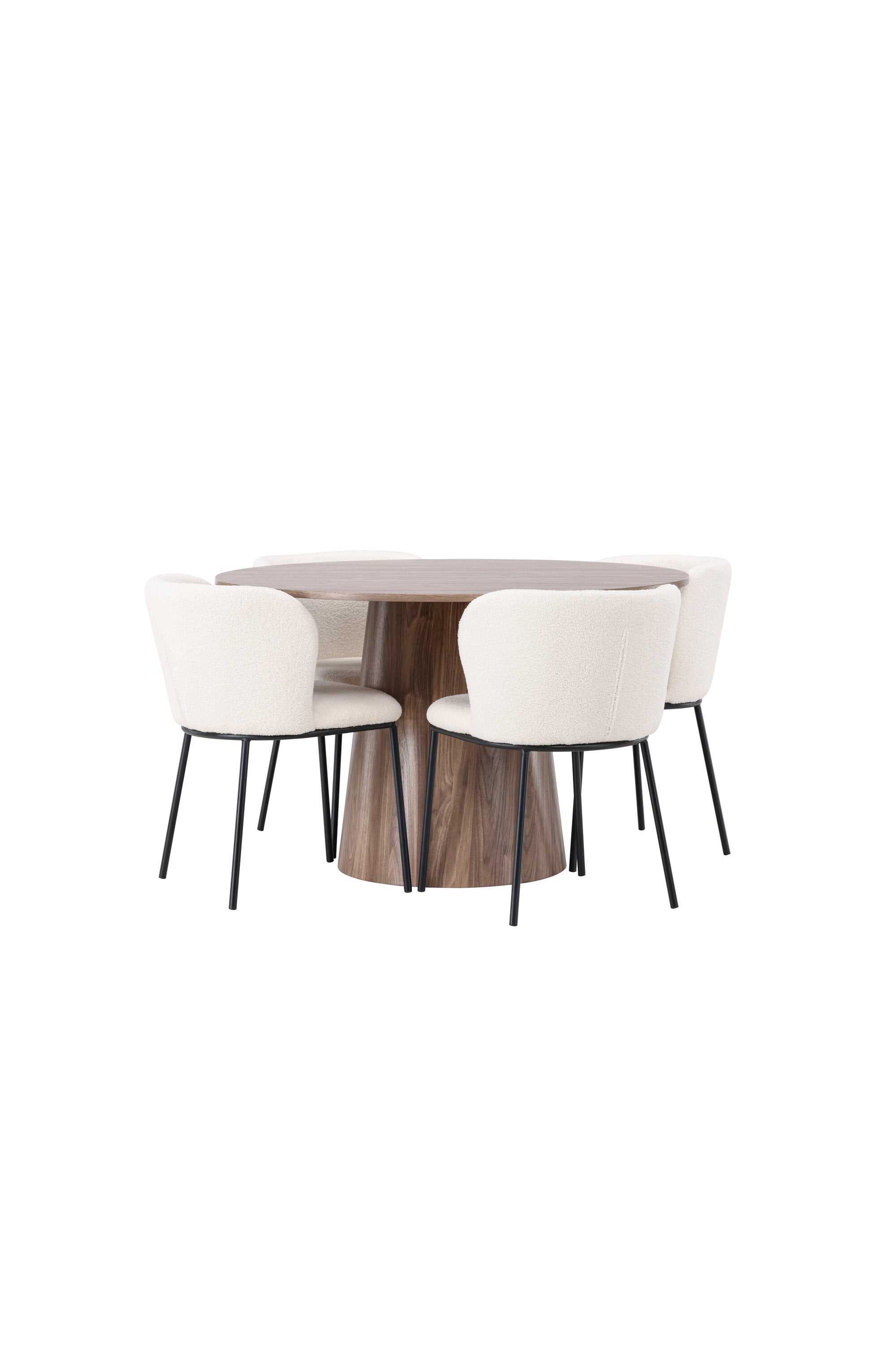 Matgrupp Lanzo med stolarna Edina-GR Dining Set-Venture Home-peaceofhome.se
