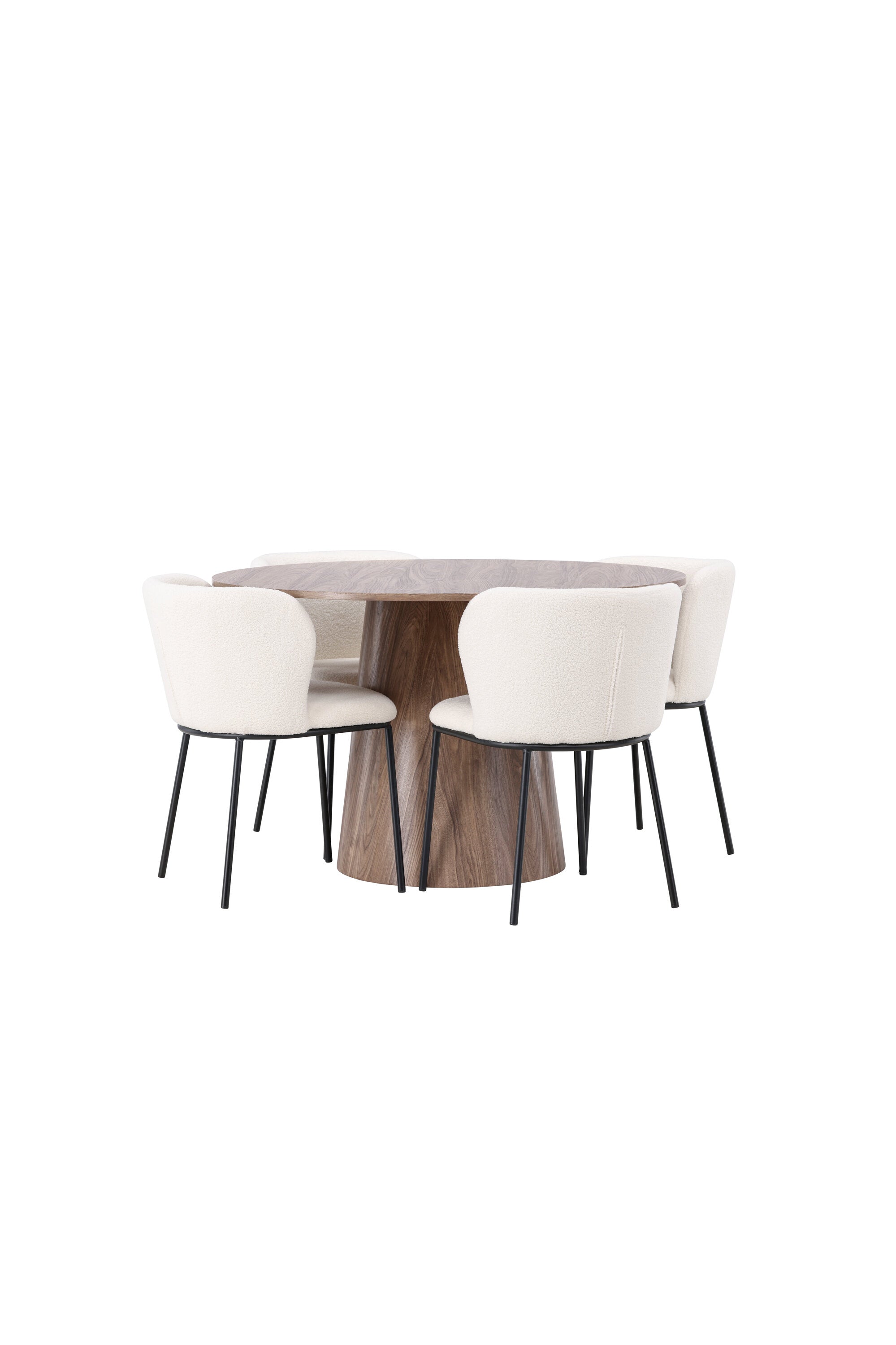Matgrupp Lanzo med stolarna Edina-GR Dining Set-Venture Home-peaceofhome.se