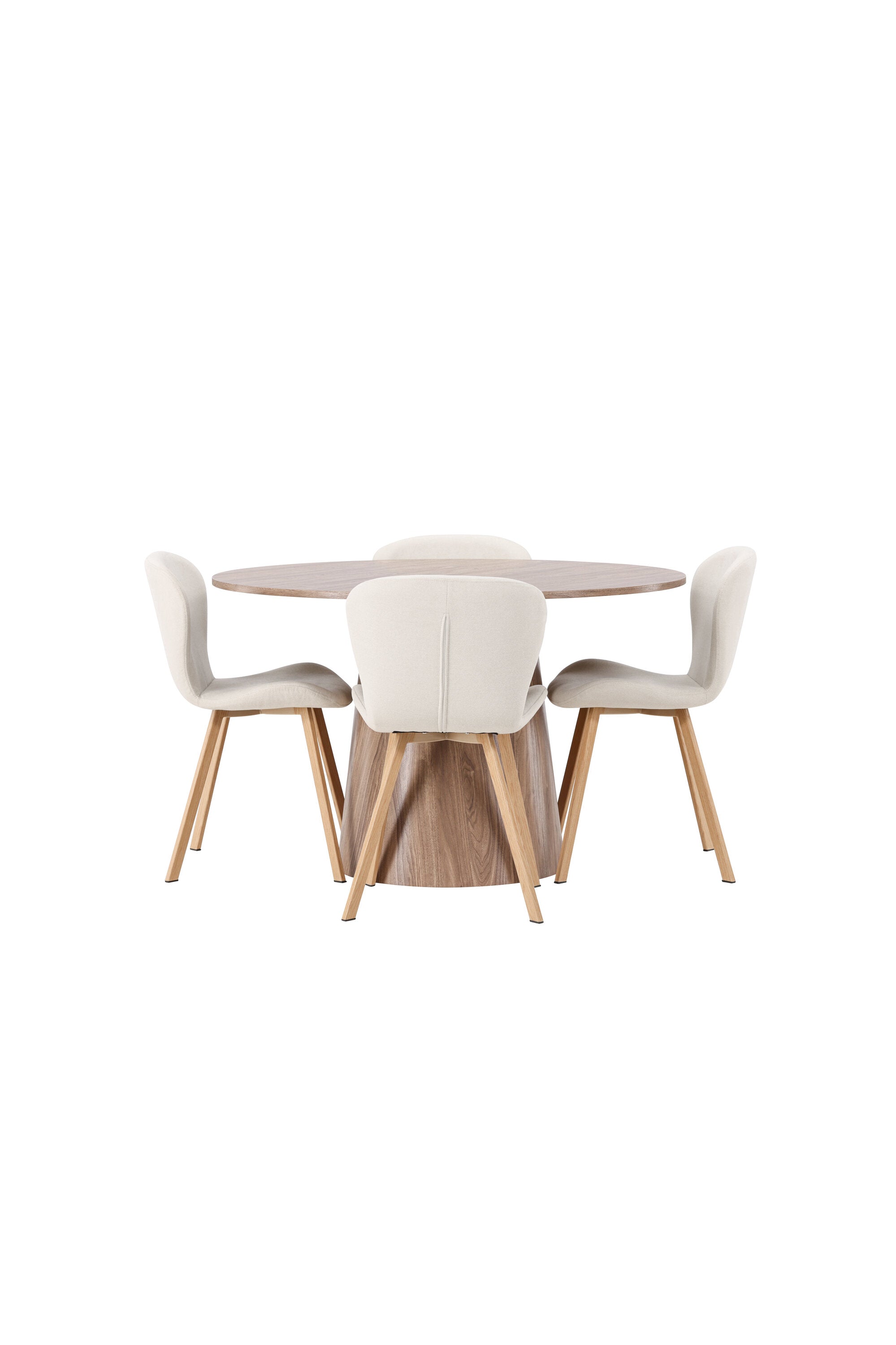 Matgrupp Lanzo med stolarna Lilja-GR Dining Set-Venture Home-peaceofhome.se