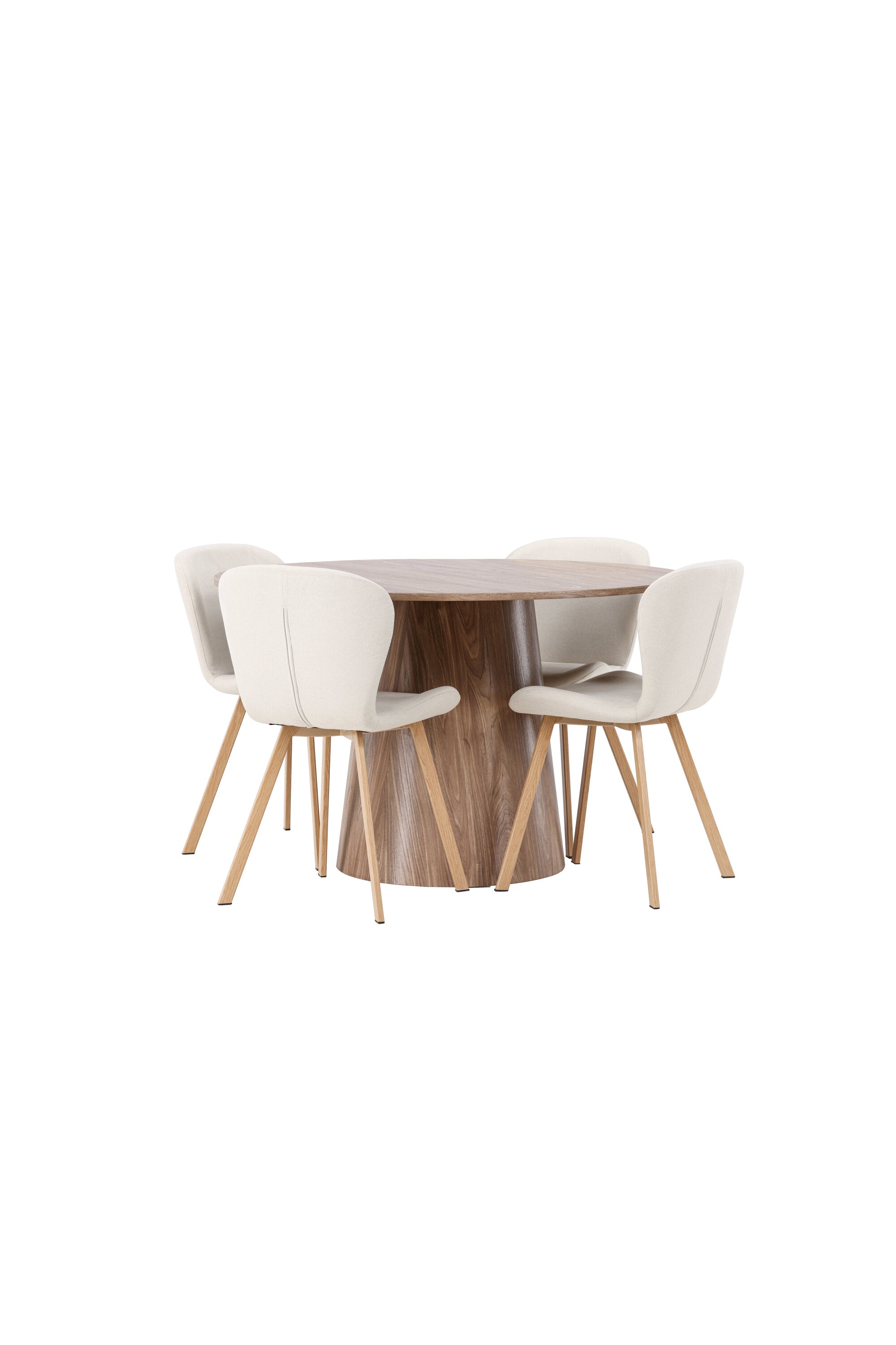 Matgrupp Lanzo med stolarna Lilja-GR Dining Set-Venture Home-peaceofhome.se