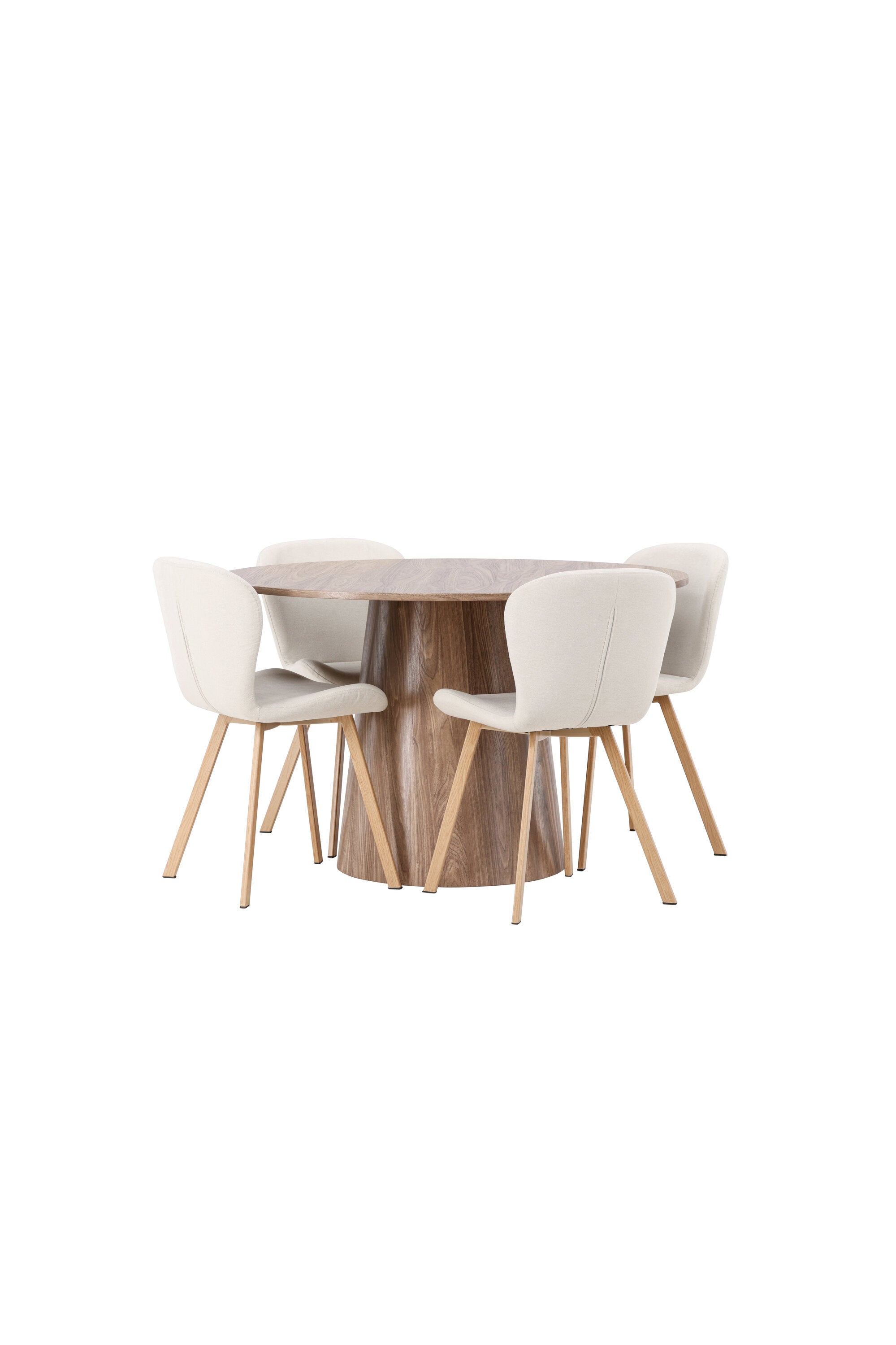 Matgrupp Lanzo med stolarna Lilja-GR Dining Set-Venture Home-peaceofhome.se