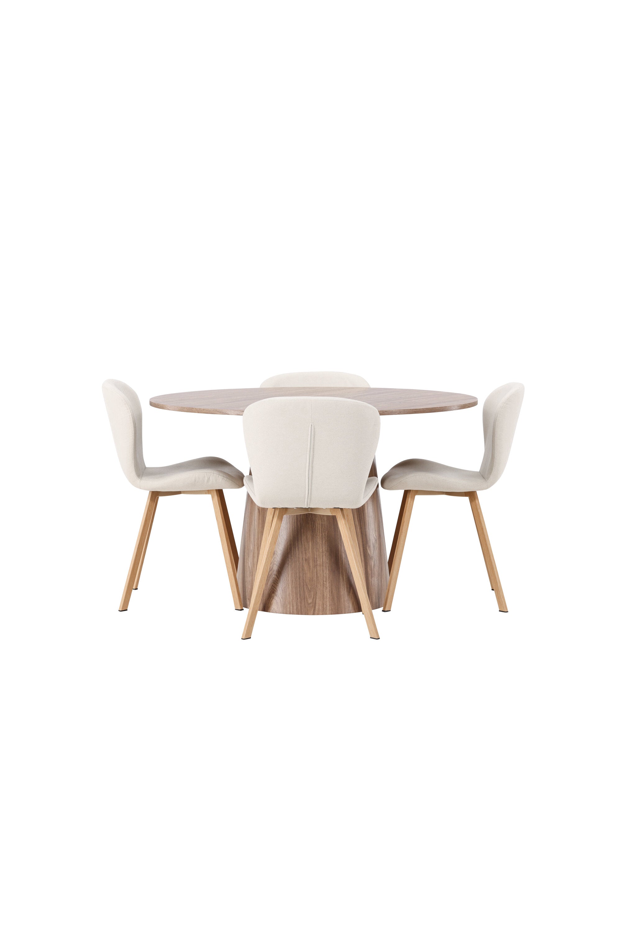 Matgrupp Lanzo med stolarna Lilja-GR Dining Set-Venture Home-peaceofhome.se