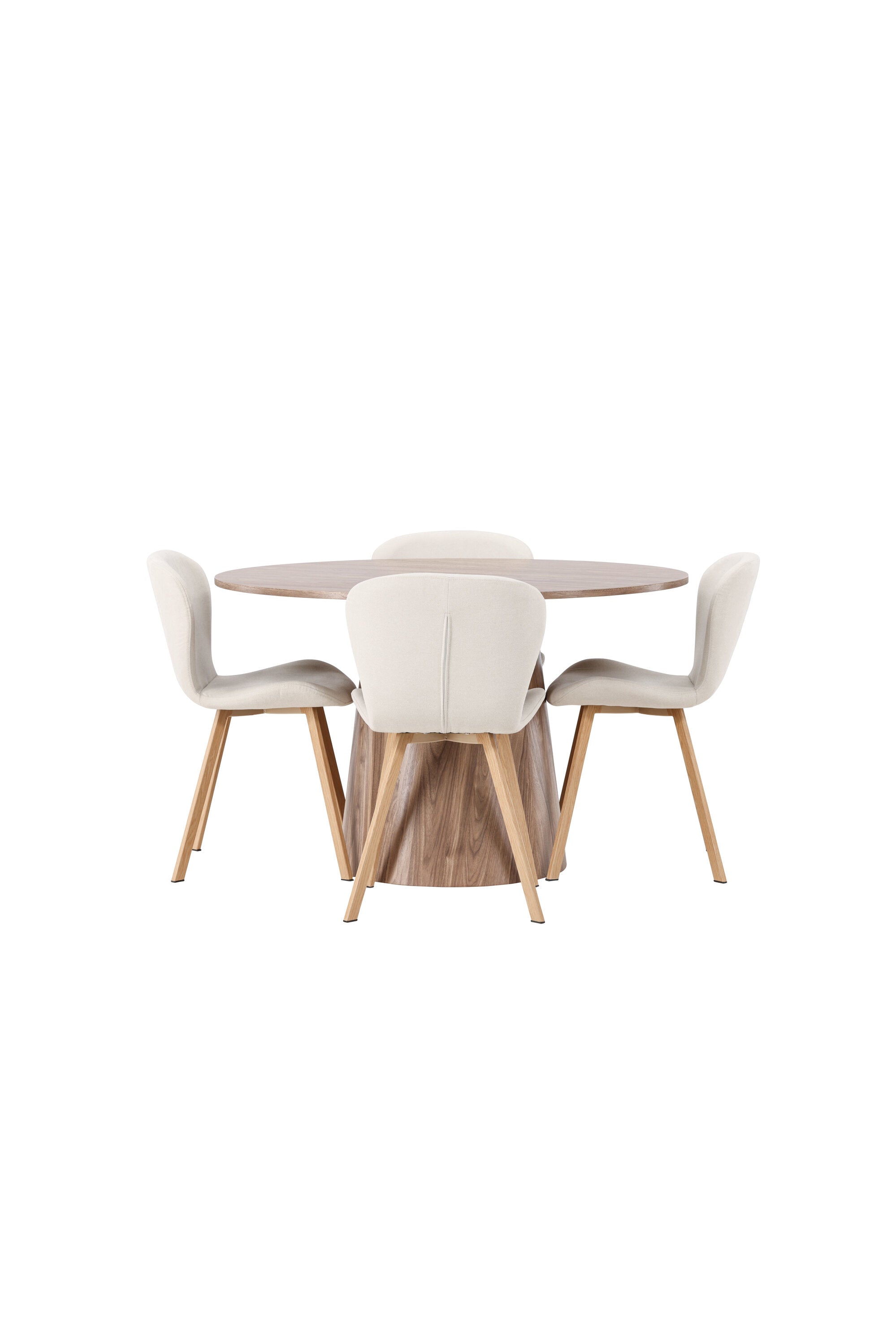 Matgrupp Lanzo med stolarna Lilja-GR Dining Set-Venture Home-peaceofhome.se
