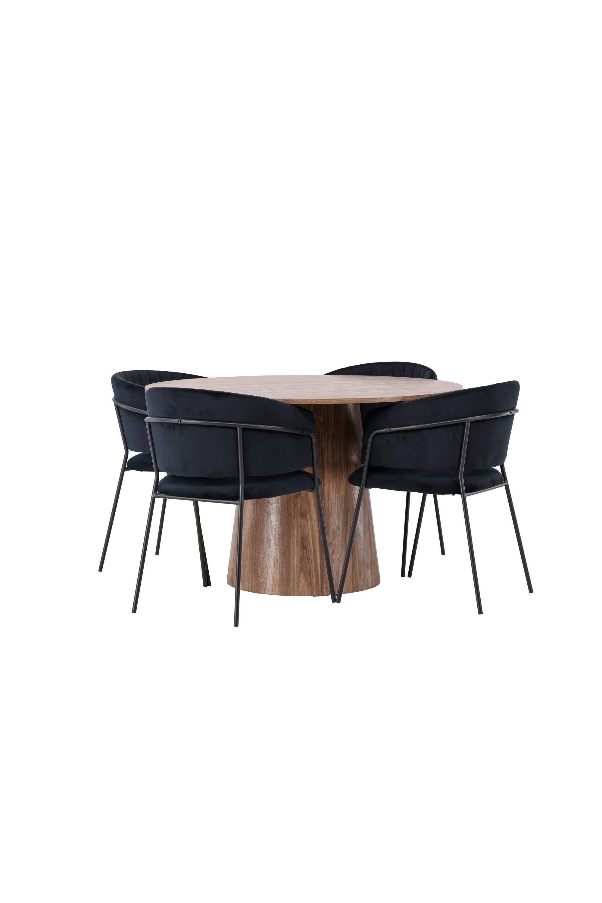 Matgrupp Lanzo med stolarna Selma-GR Dining Set-Venture Home-peaceofhome.se