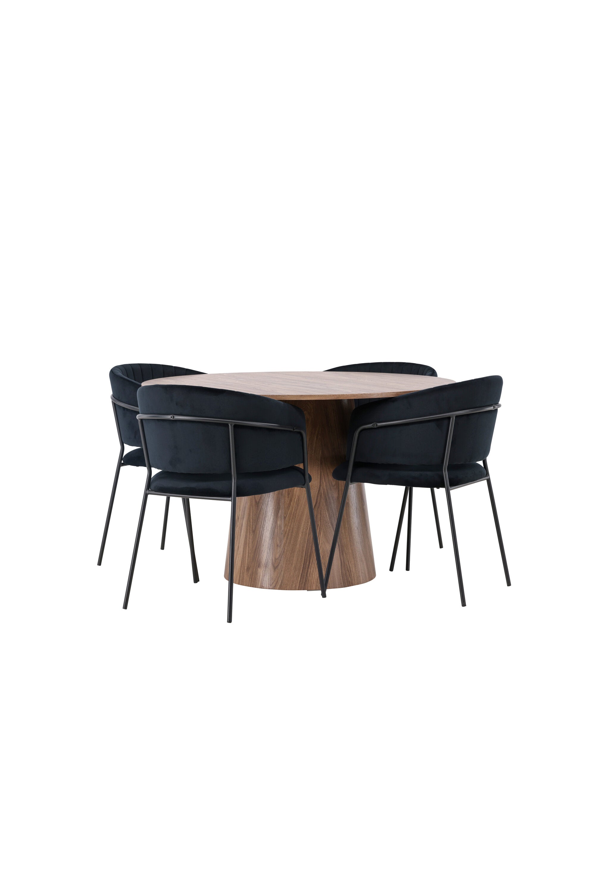 Matgrupp Lanzo med stolarna Selma-GR Dining Set-Venture Home-peaceofhome.se