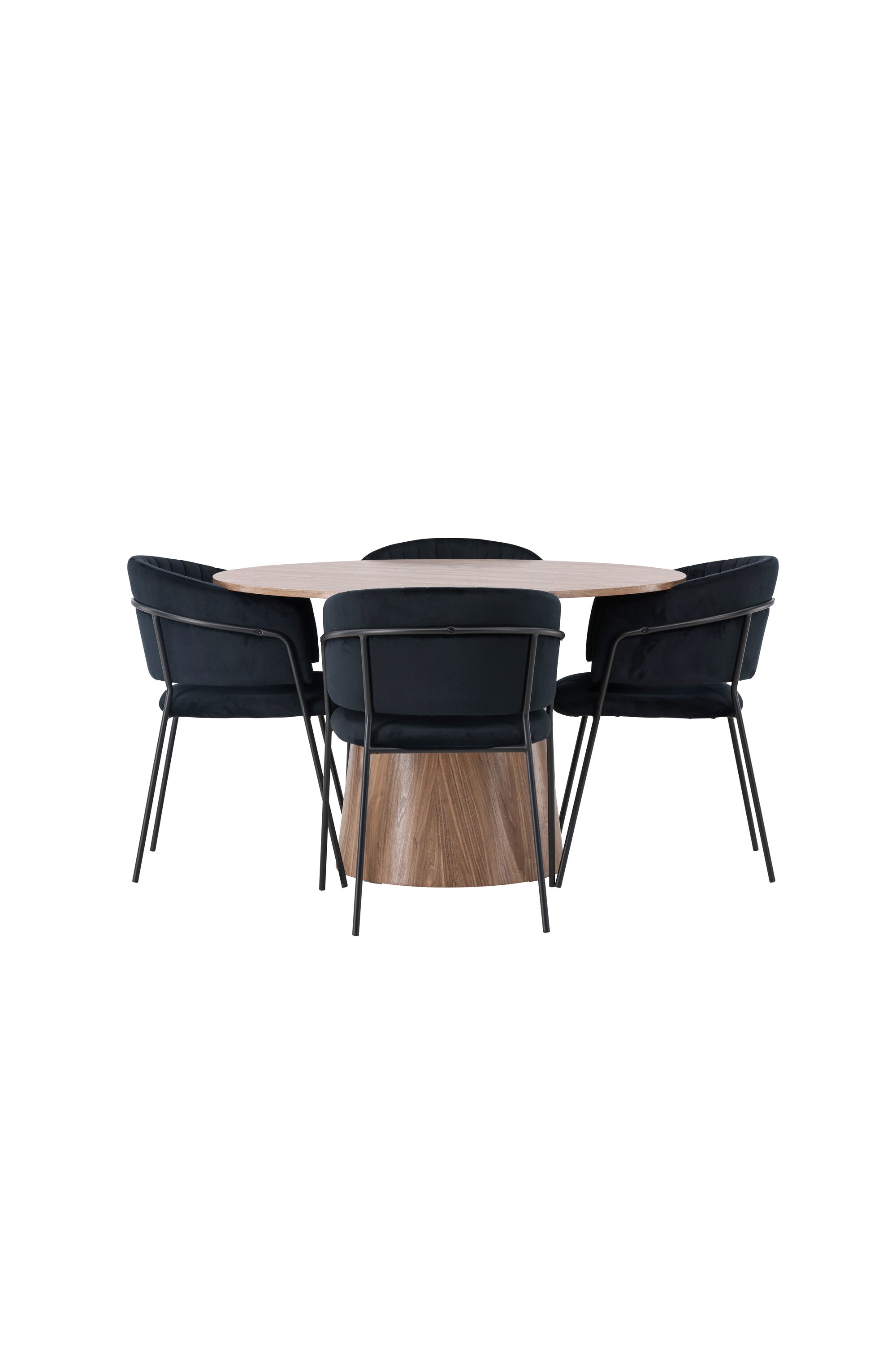 Matgrupp Lanzo med stolarna Selma-GR Dining Set-Venture Home-peaceofhome.se