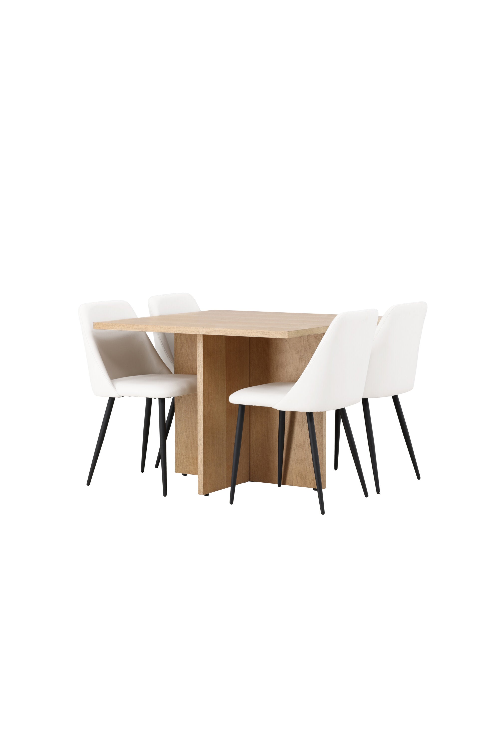 Matgrupp Leo med stolarna Night-GR Dining Set-Venture Home-peaceofhome.se