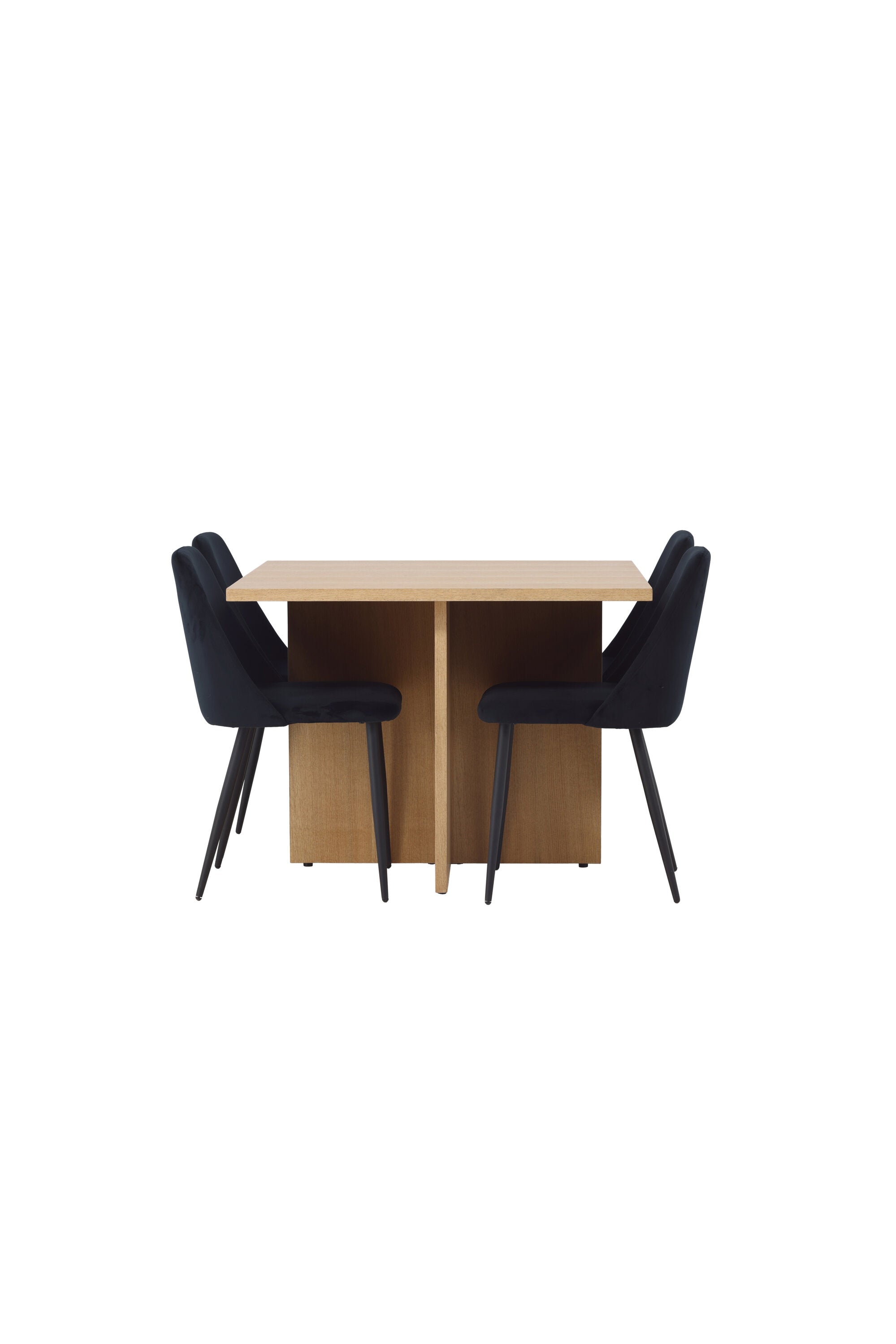 Matgrupp Leo med stolarna Night-GR Dining Set-Venture Home-peaceofhome.se