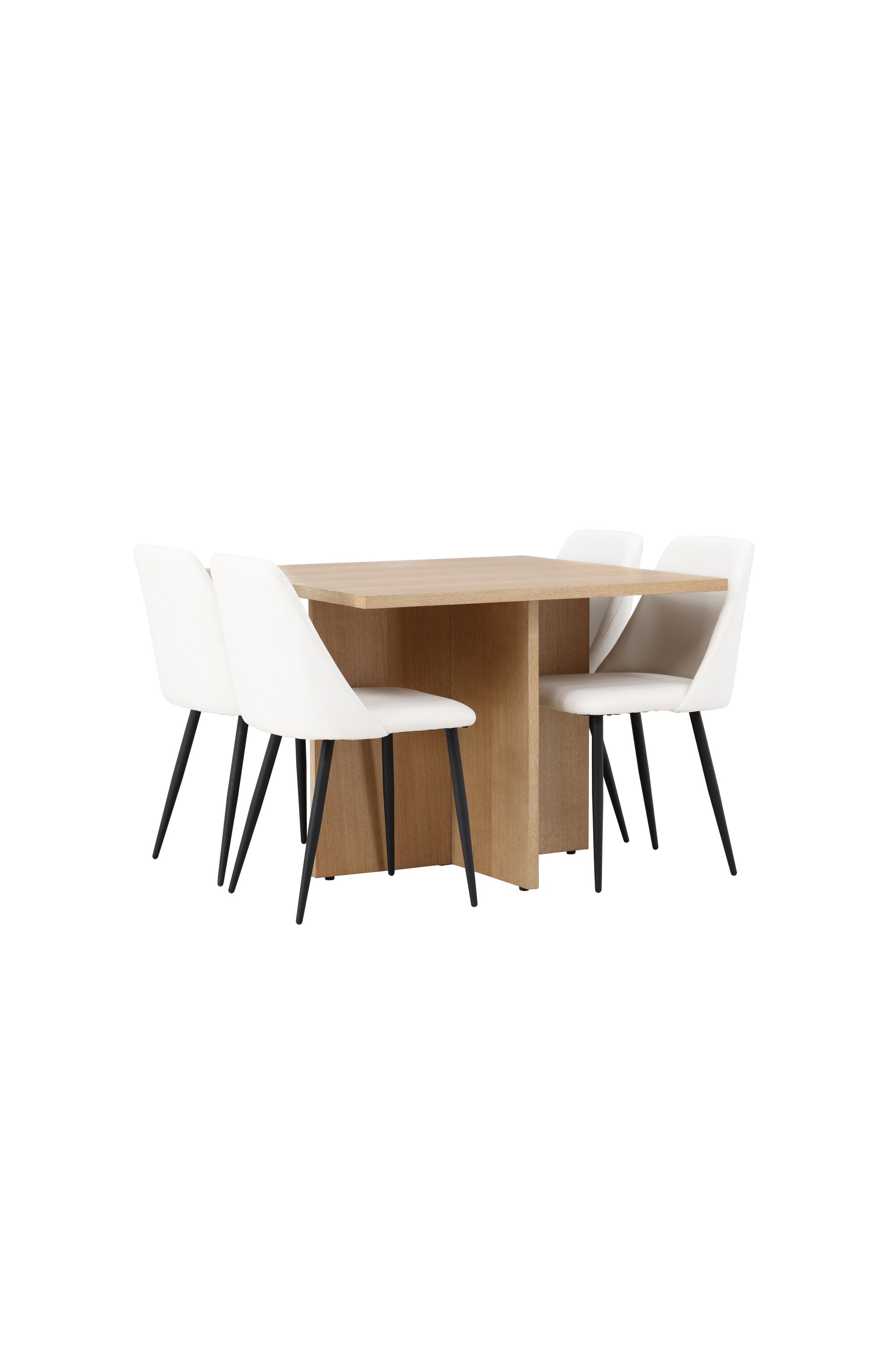 Matgrupp Leo med stolarna Night-GR Dining Set-Venture Home-peaceofhome.se