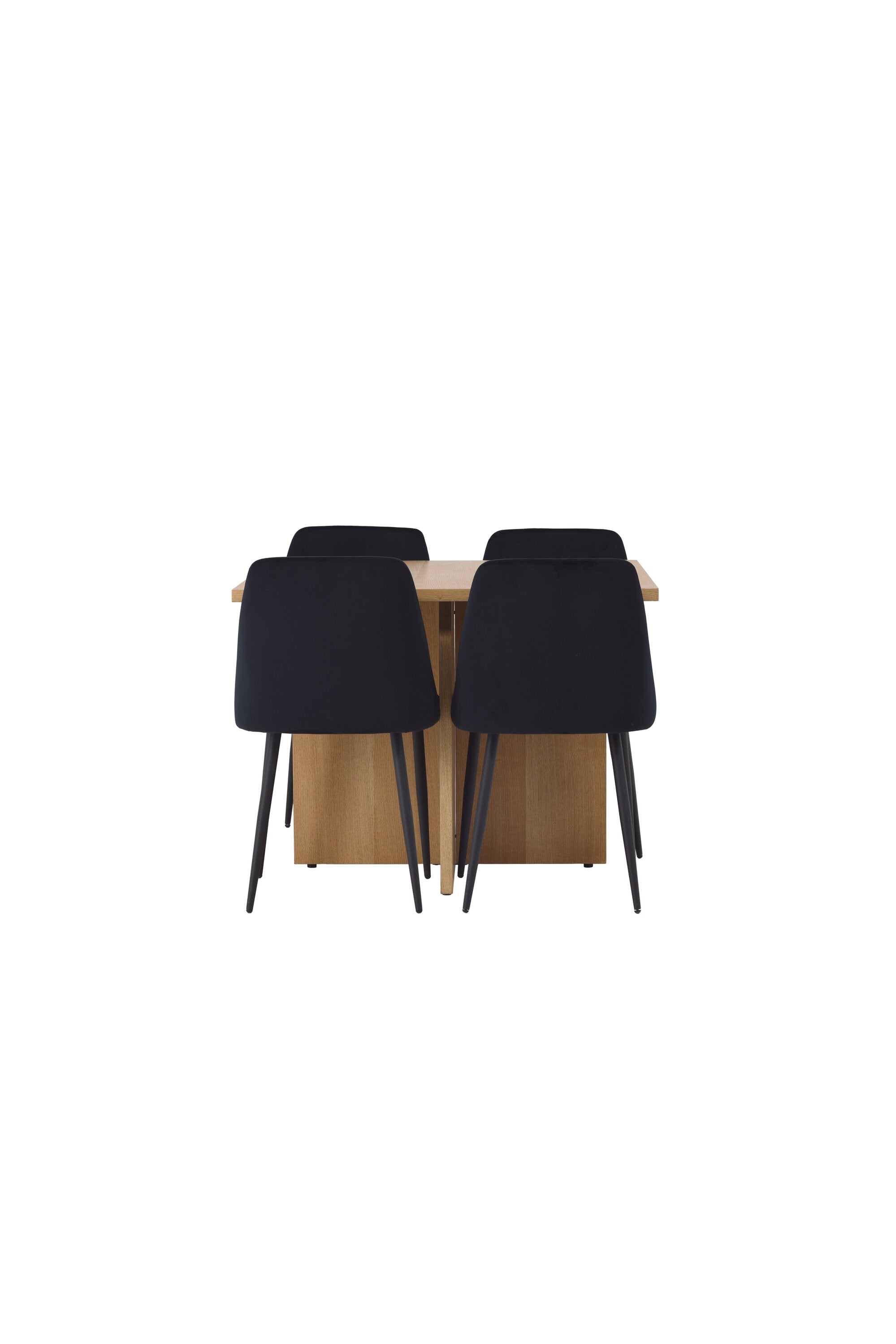 Matgrupp Leo med stolarna Night-GR Dining Set-Venture Home-peaceofhome.se