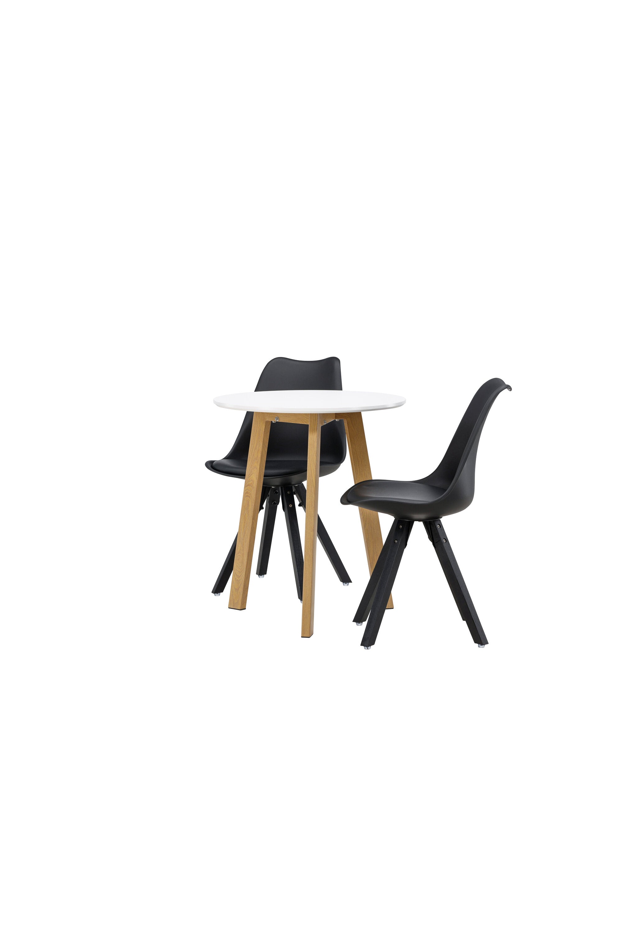 Matgrupp Leonora med stolarna Zeno-GR Dining Set-Venture Home-peaceofhome.se
