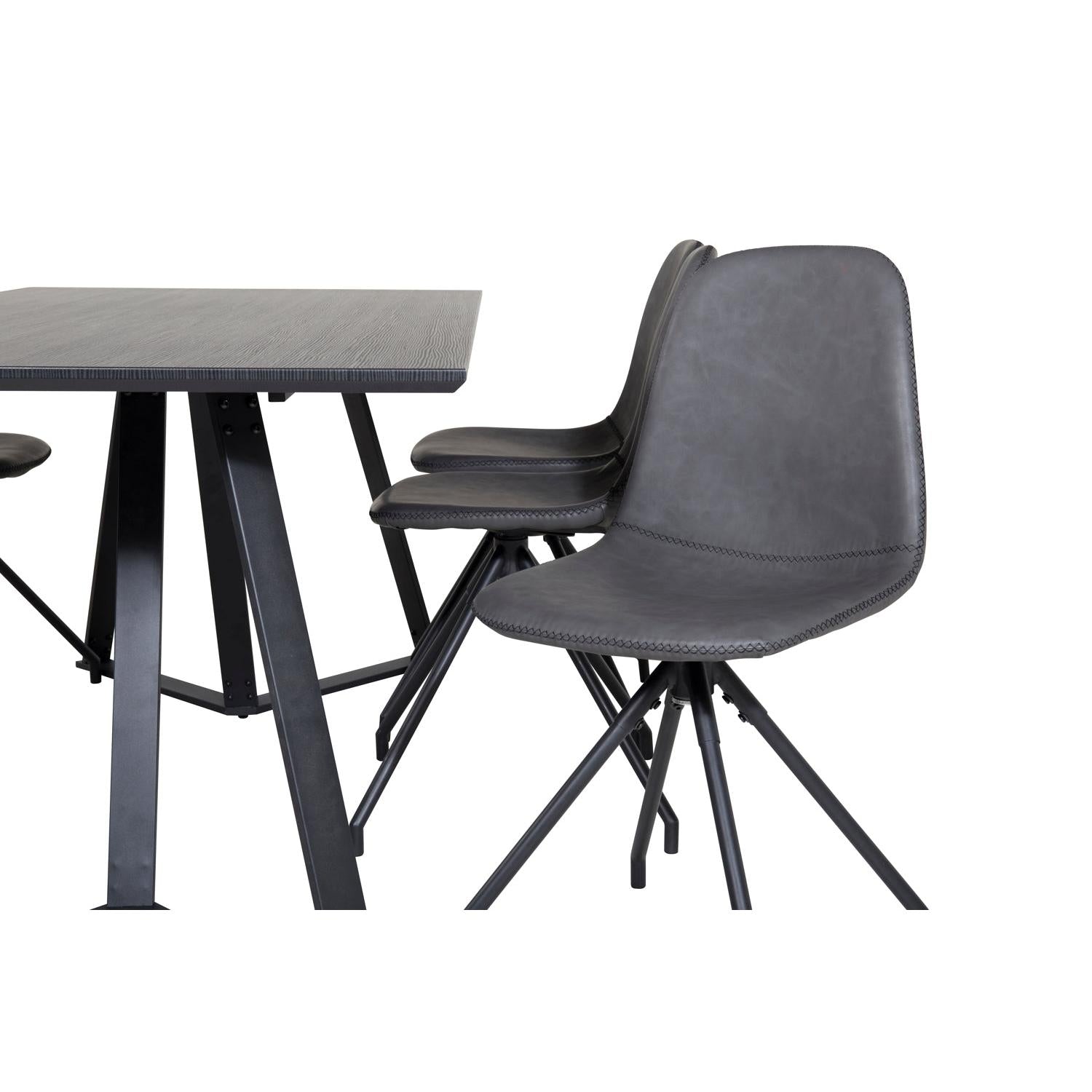 Matgrupp Marina med stolarna Polar-GR Dining Set-Venture Home-peaceofhome.se
