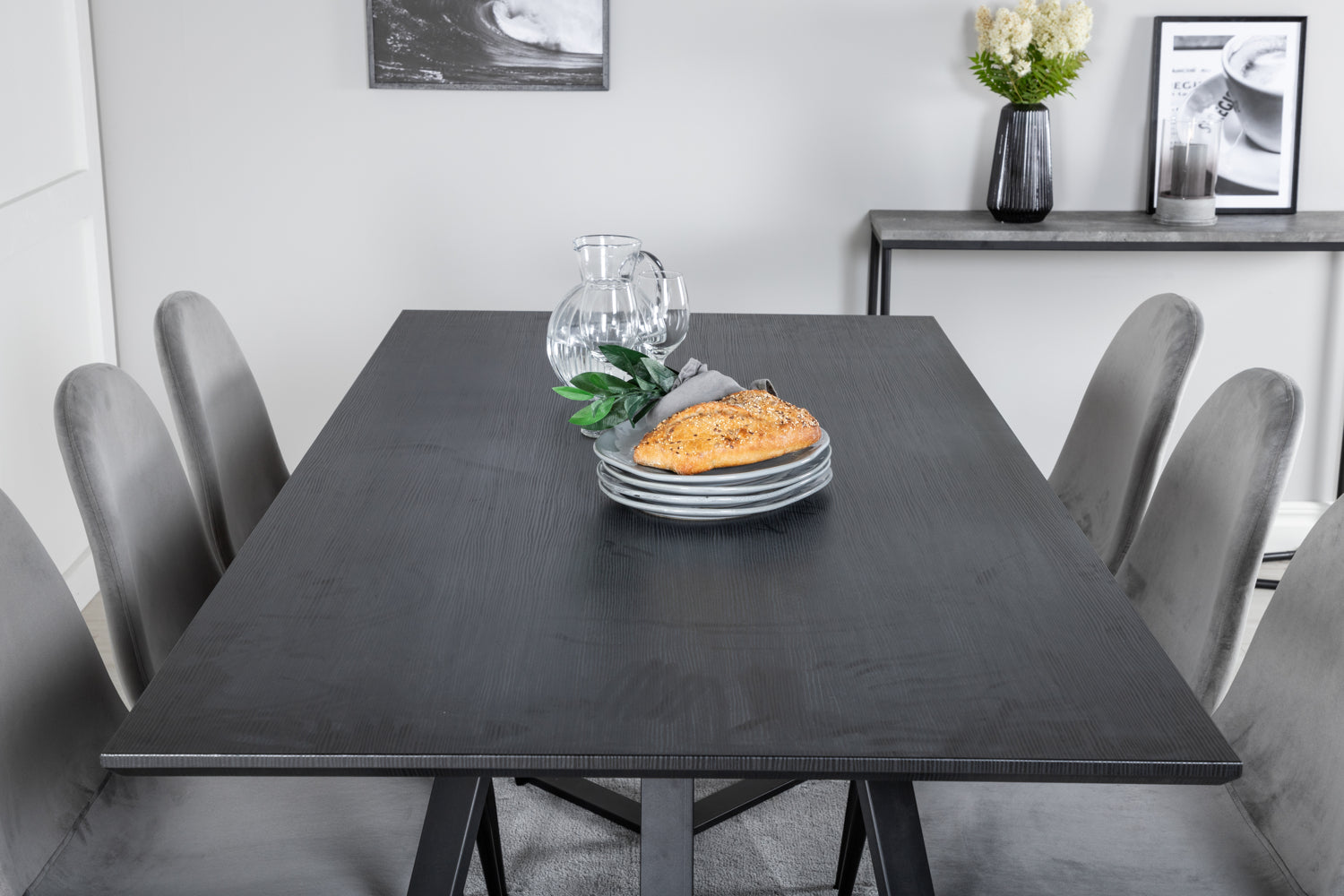 Matgrupp Marina med stolarna Polar-GR Dining Set-Venture Home-peaceofhome.se