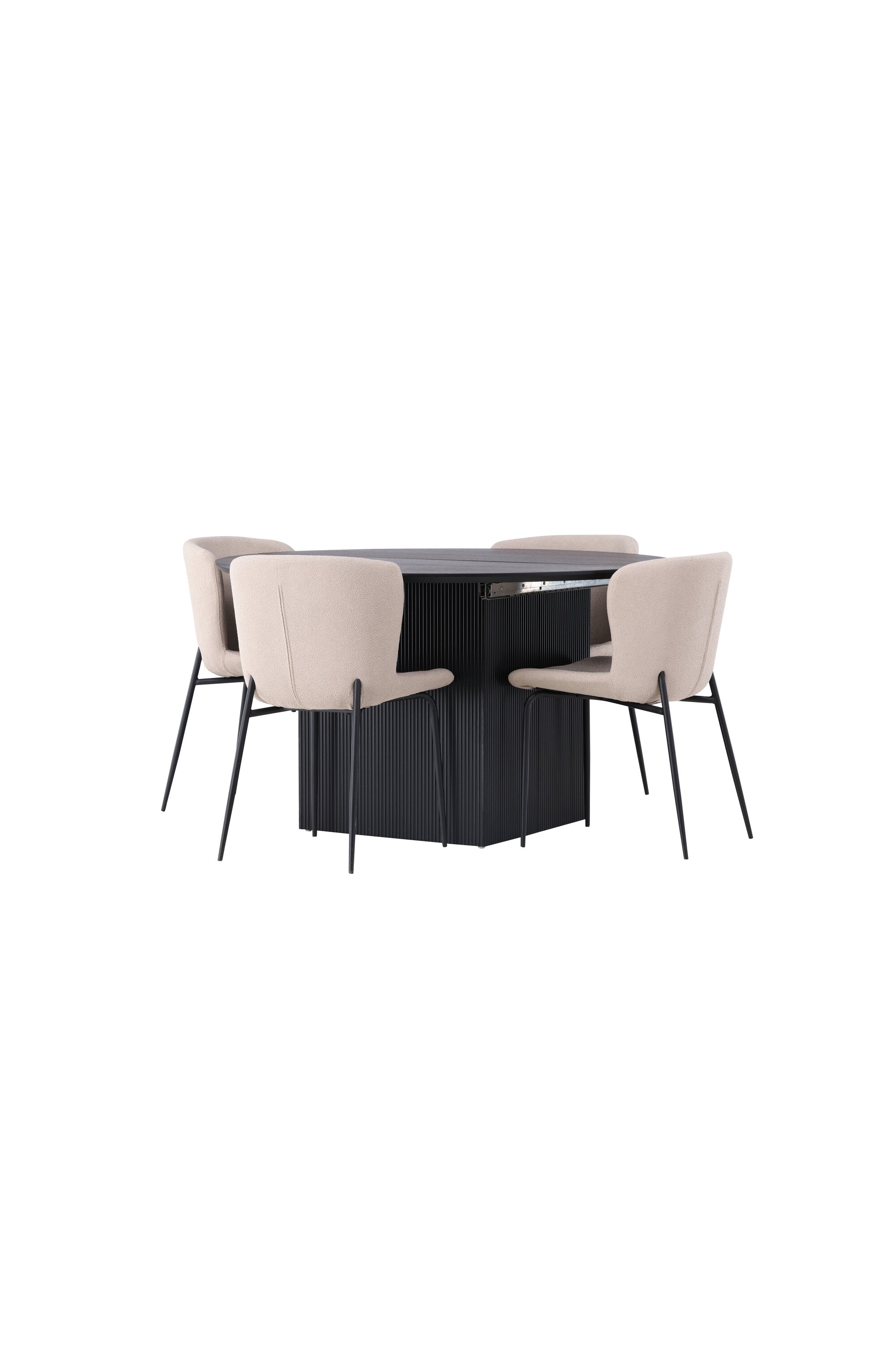 Matgrupp Matilda med stolarna Modesto-GR Dining Set-Venture Home-peaceofhome.se