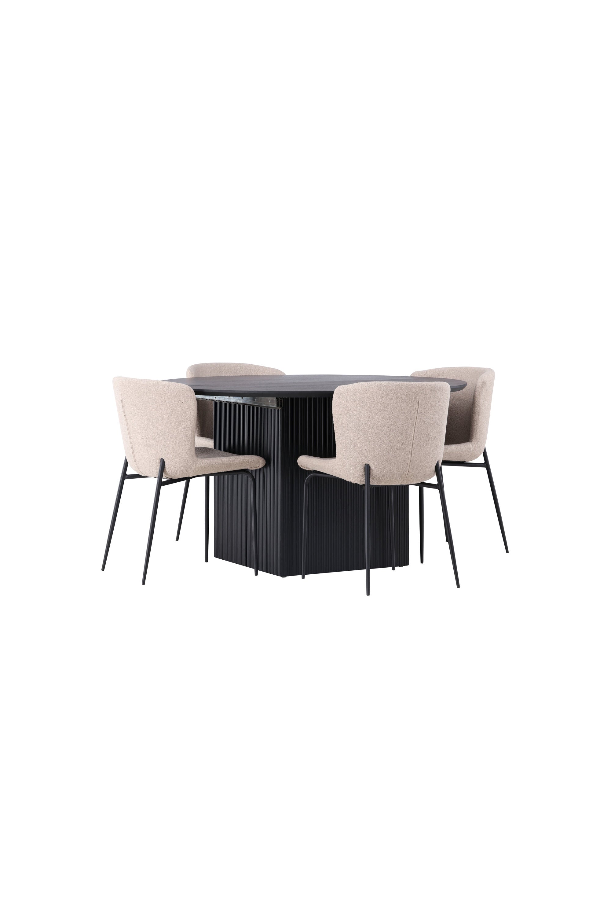 Matgrupp Matilda med stolarna Modesto-GR Dining Set-Venture Home-peaceofhome.se