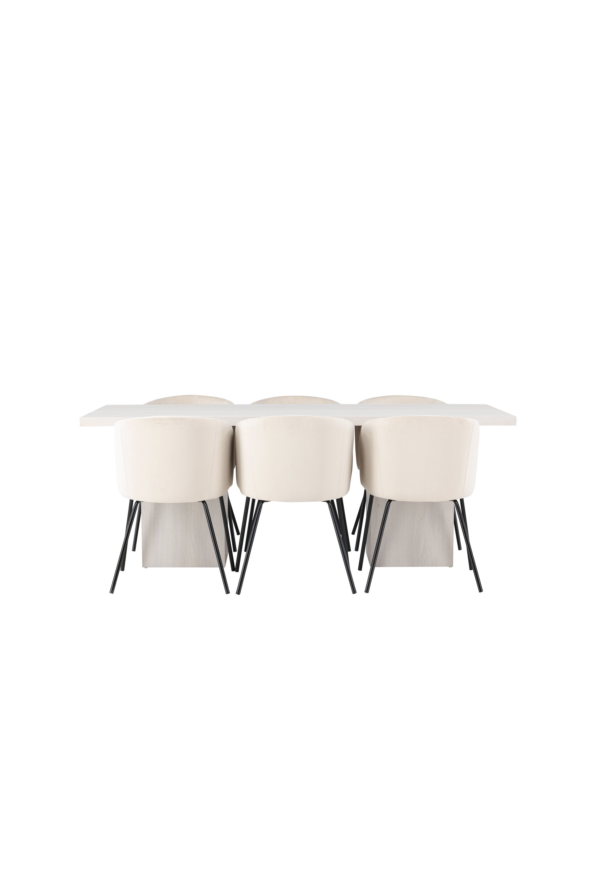 Matgrupp Olga med stolarna Berit-GR Dining Set-Venture Home-peaceofhome.se
