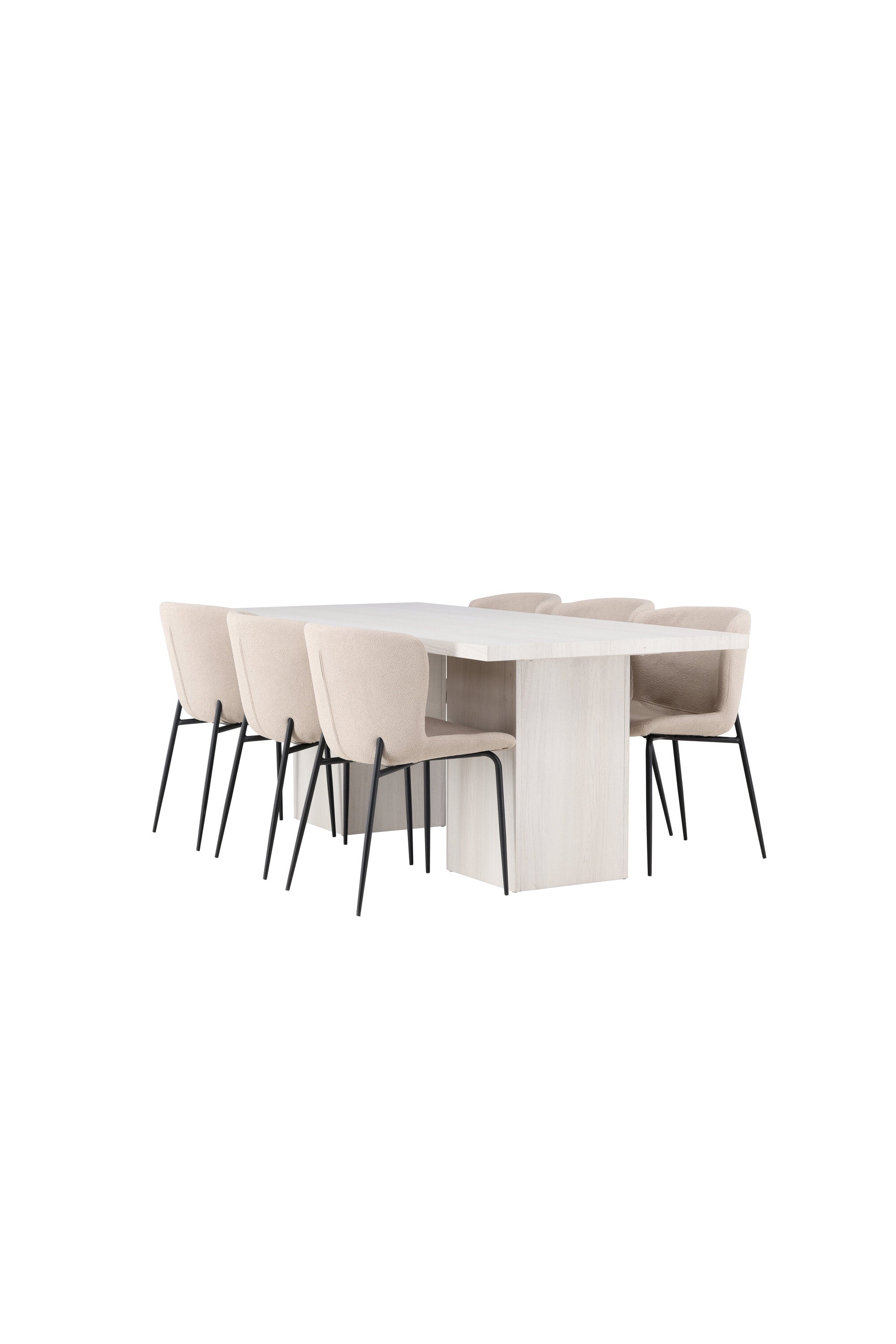 Matgrupp Olga med stolarna Modesto-GR Dining Set-Venture Home-peaceofhome.se