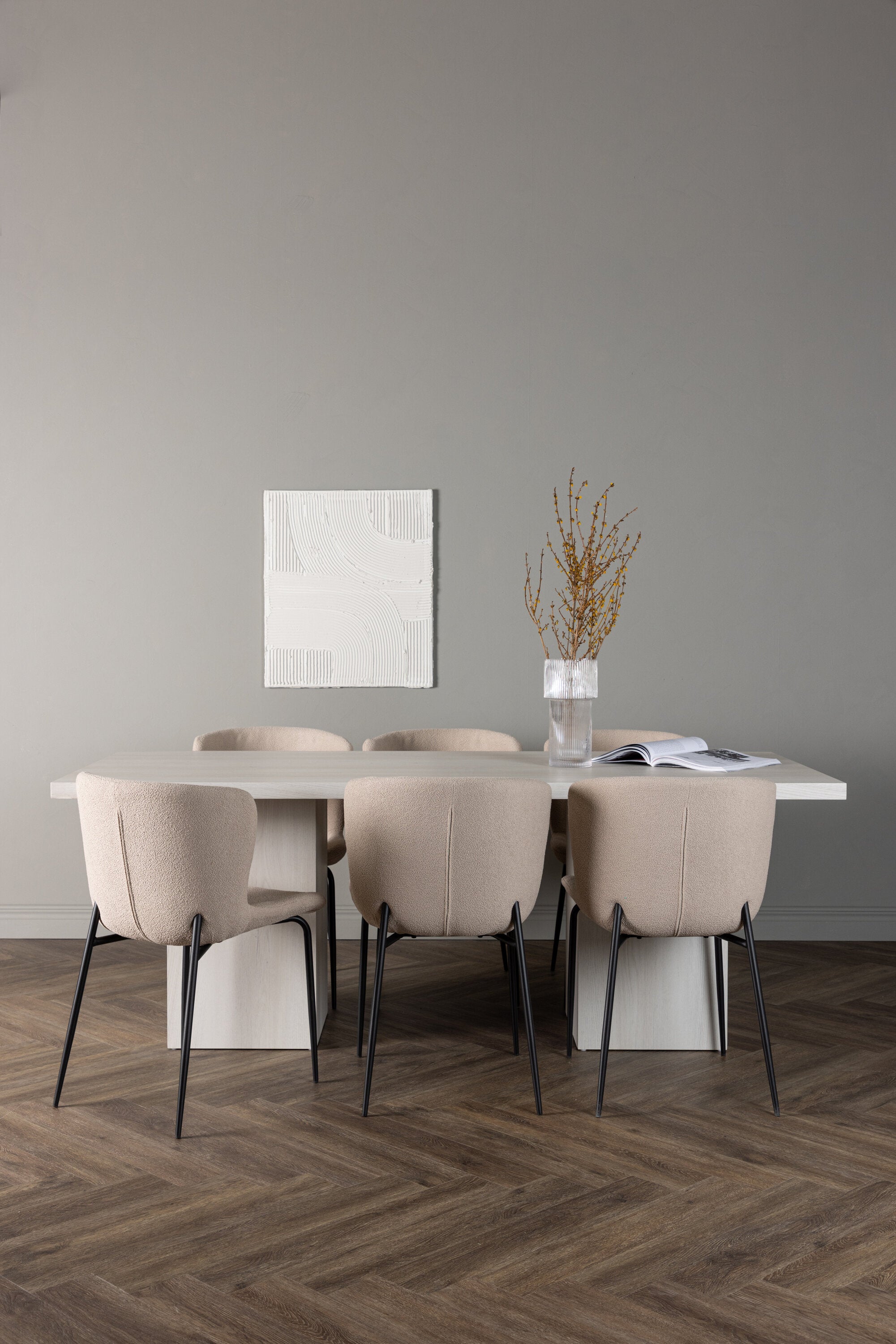 Matgrupp Olga med stolarna Modesto-GR Dining Set-Venture Home-peaceofhome.se