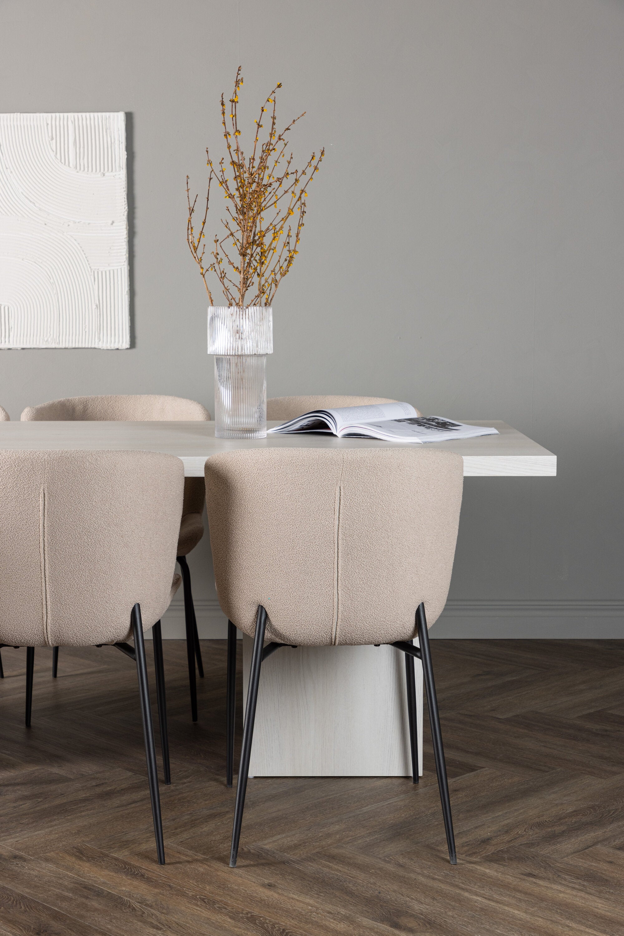 Matgrupp Olga med stolarna Modesto-GR Dining Set-Venture Home-peaceofhome.se