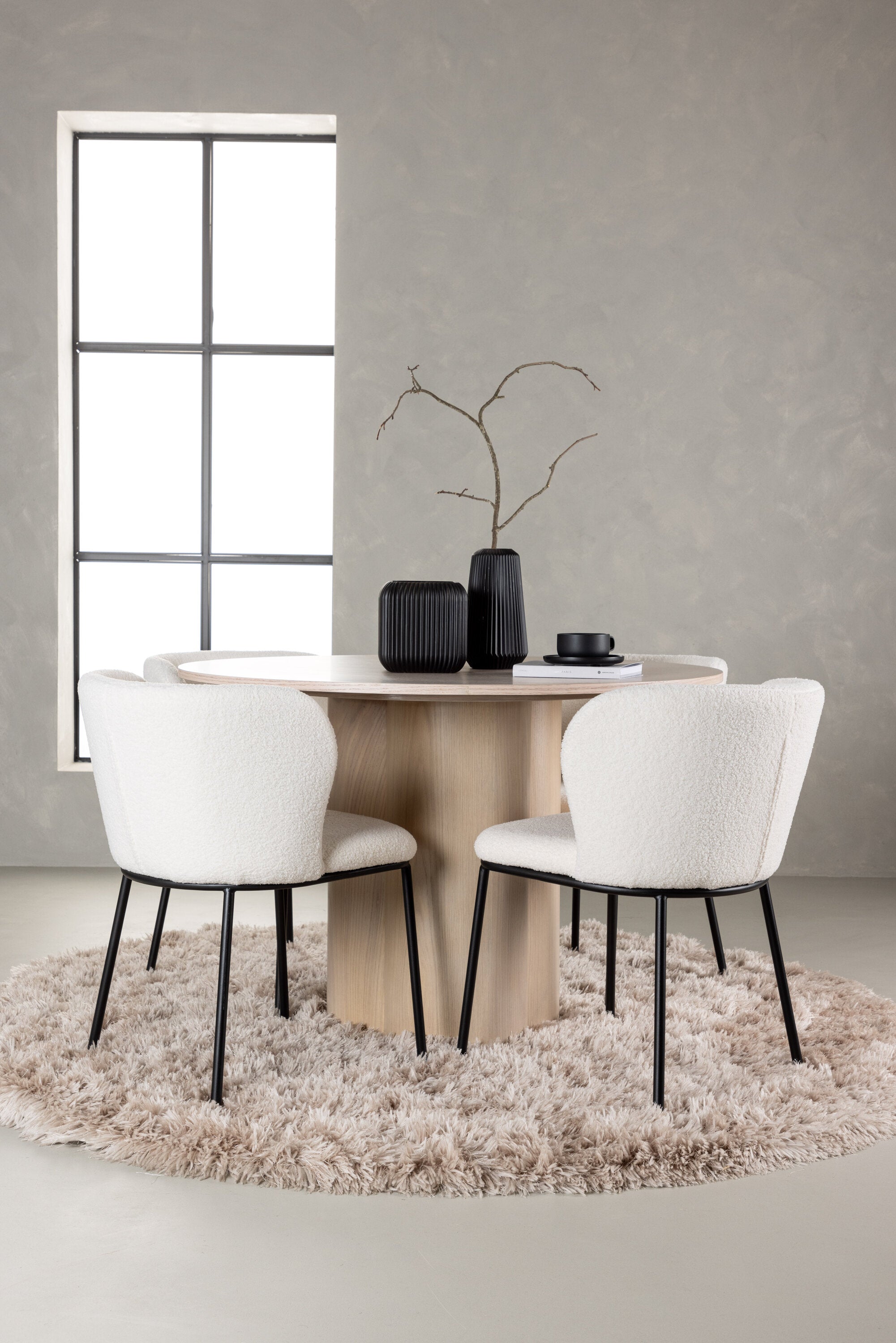 Matgrupp Olivia med stolarna Edina-GR Dining Set-Venture Home-peaceofhome.se