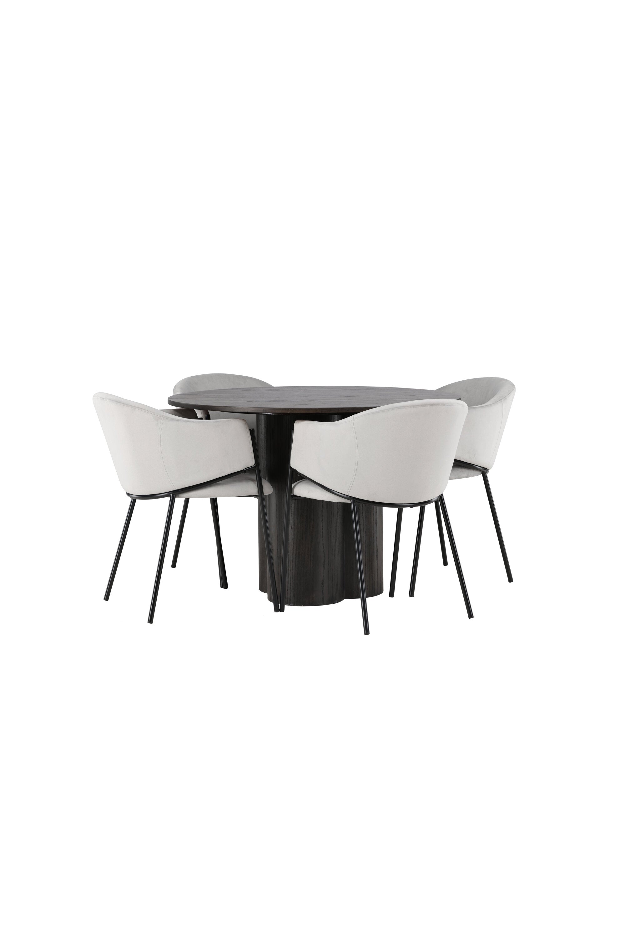 Matgrupp Olivia med stolarna Evelina-GR Dining Set-Venture Home-peaceofhome.se