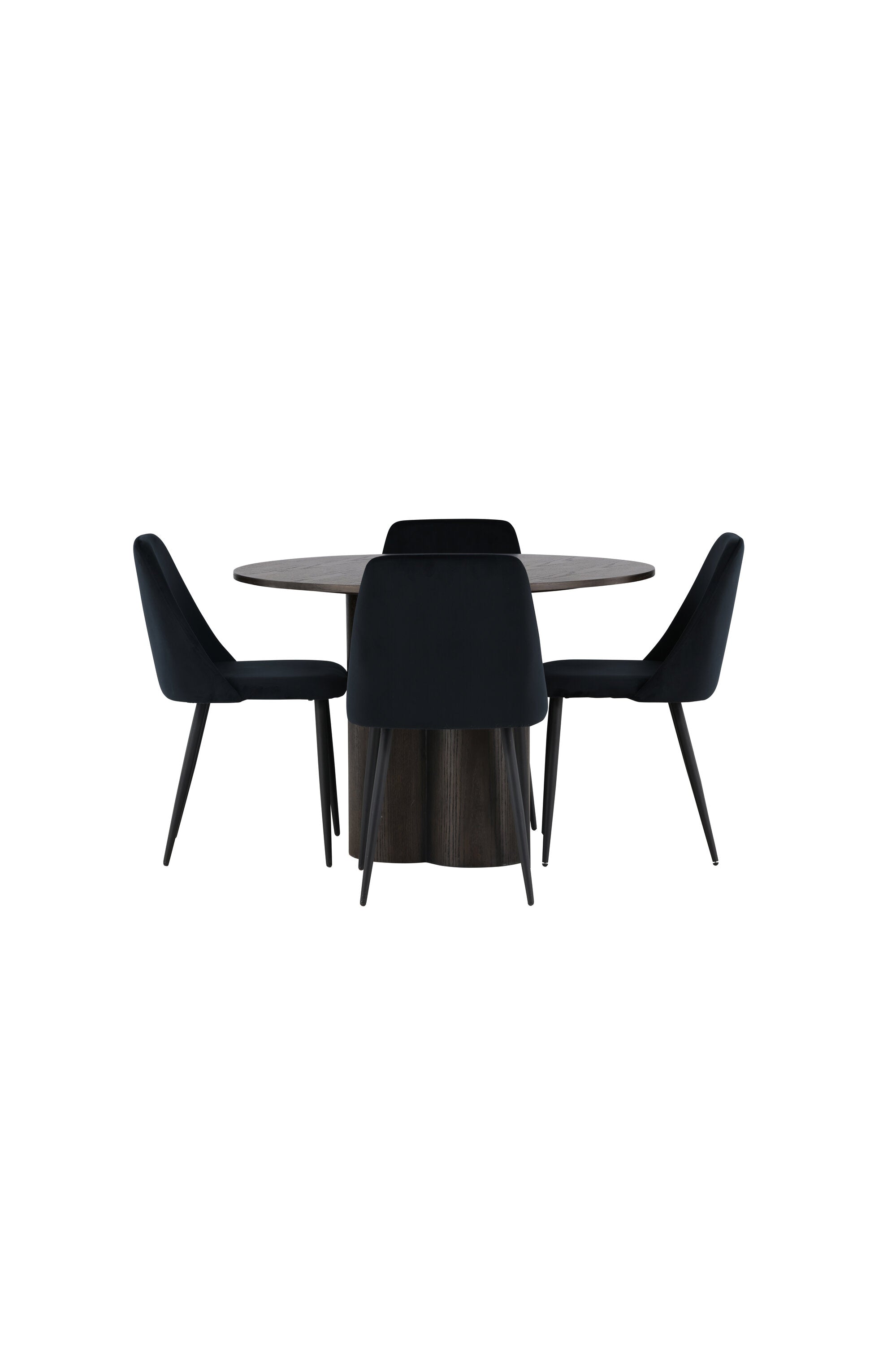 Matgrupp Olivia med stolarna Night-GR Dining Set-Venture Home-peaceofhome.se
