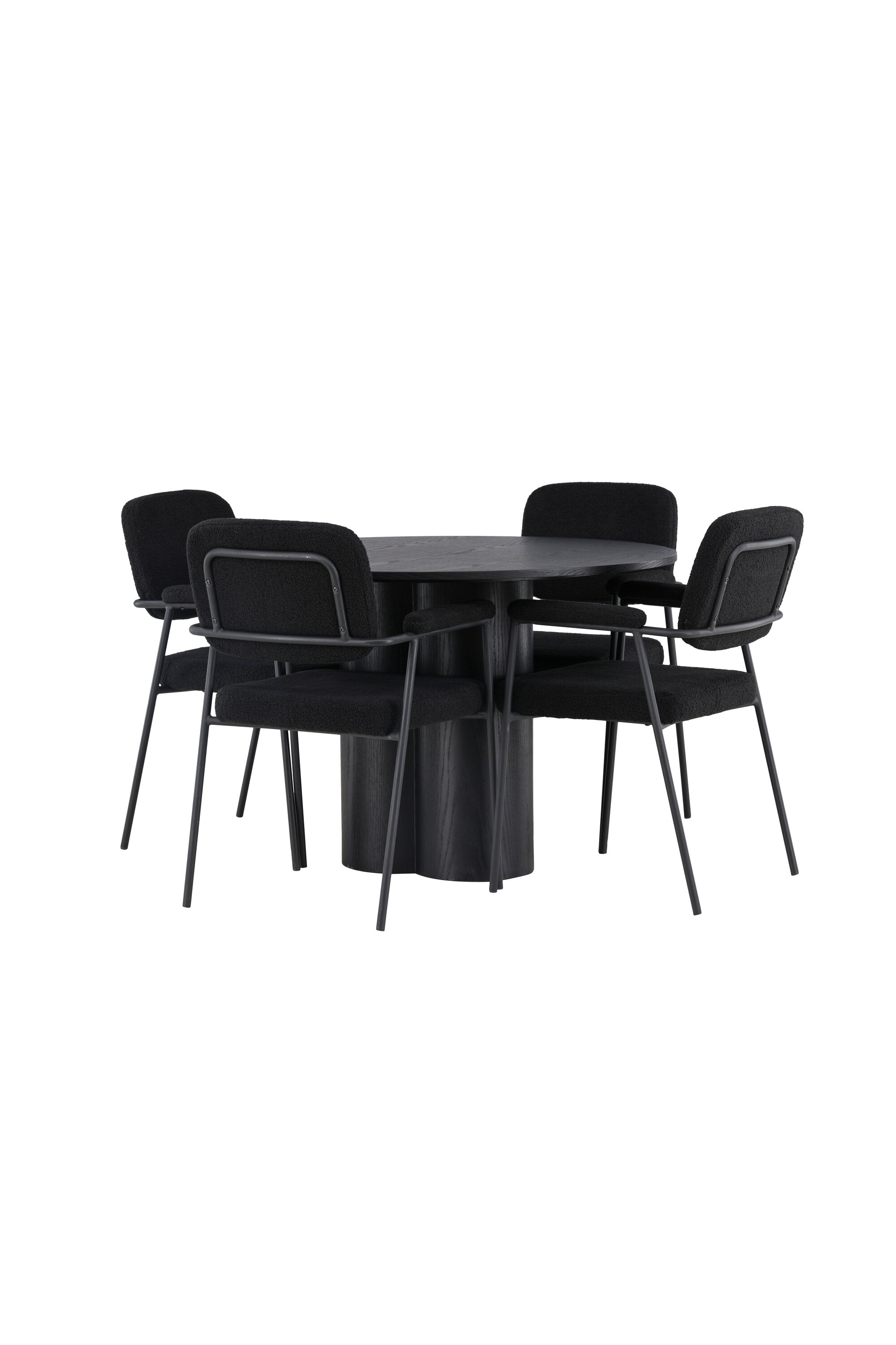 Matgrupp Olivia med stolarna Yesterday-GR Dining Set-Venture Home-peaceofhome.se