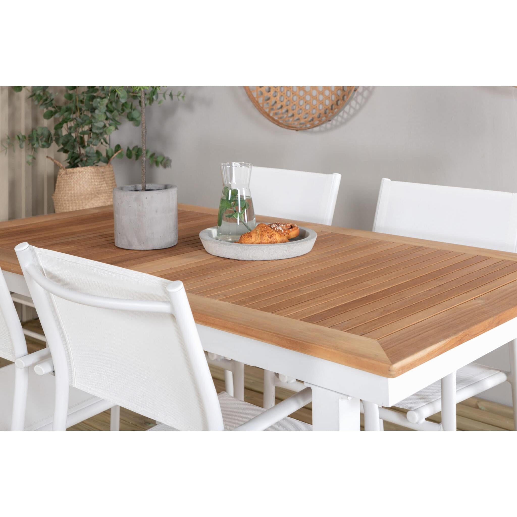 Matgrupp Panama med stolarna Santorini-Table Set-Venture Home-peaceofhome.se