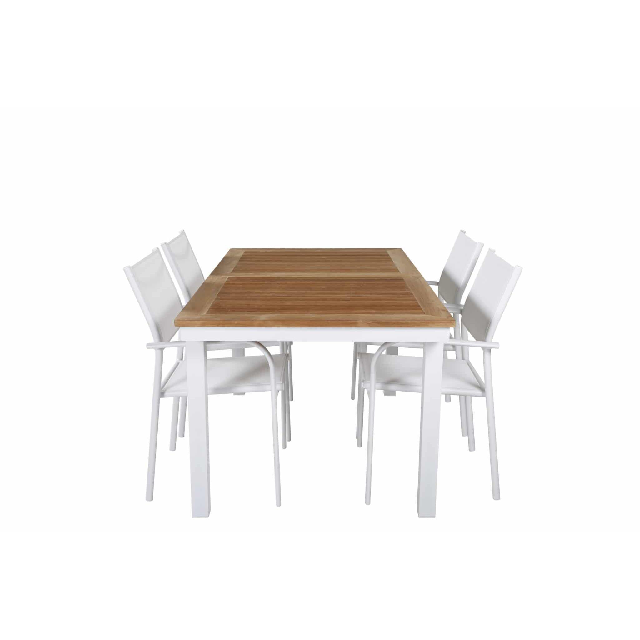 Matgrupp Panama med stolarna Santorini-Table Set-Venture Home-peaceofhome.se