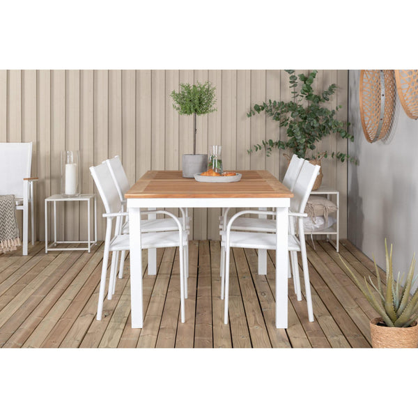 Matgrupp Panama med stolarna Santorini-Table Set-Venture Home-peaceofhome.se