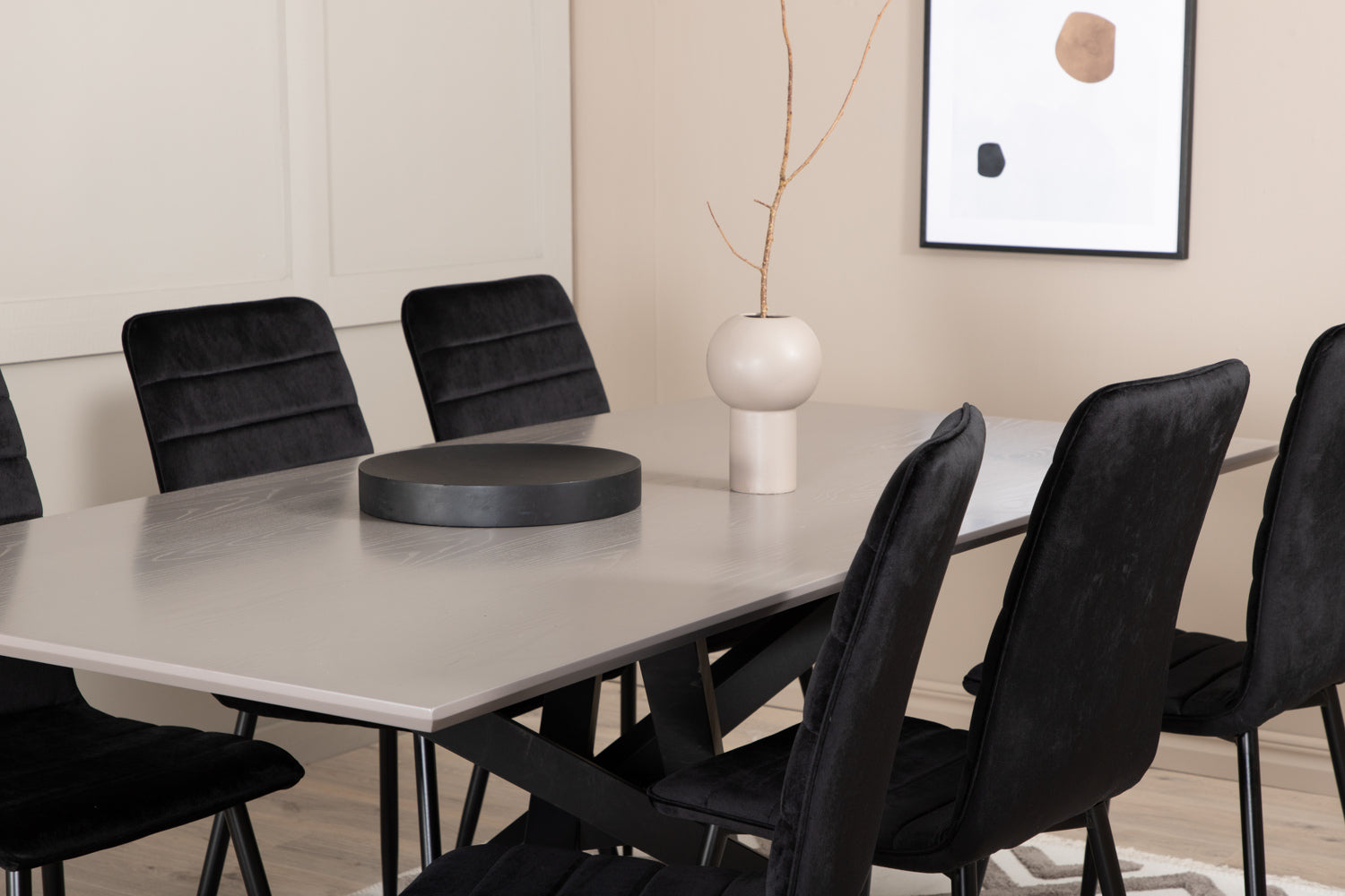 Matgrupp Piazza med stolarna Windu-GR Dining Set-Venture Home-peaceofhome.se
