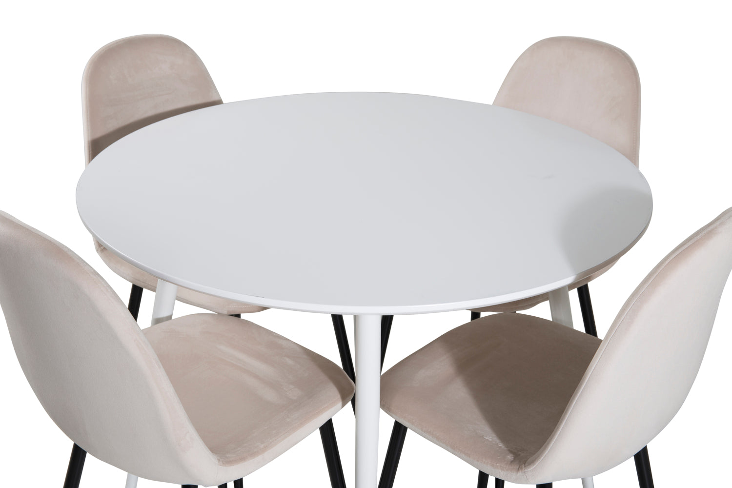 Matgrupp Plaza med stolarna Polar-GR Dining Set-Venture Home-peaceofhome.se
