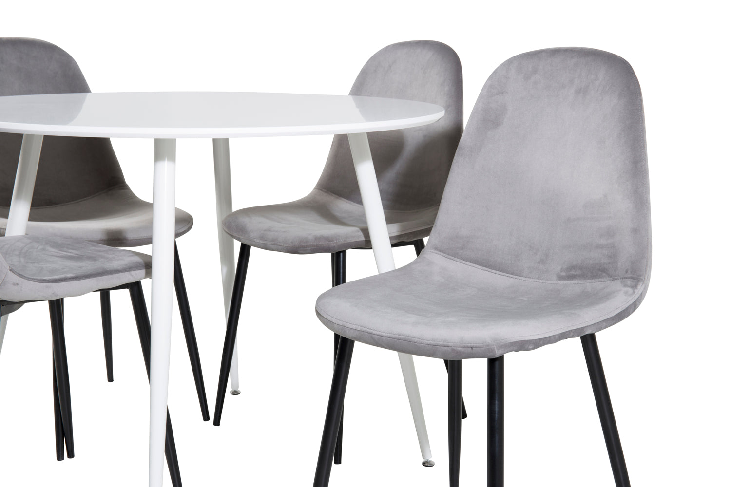 Matgrupp Plaza med stolarna Polar-GR Dining Set-Venture Home-peaceofhome.se