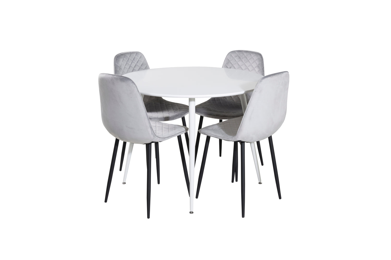Matgrupp Plaza med stolarna Polar-GR Dining Set-Venture Home-peaceofhome.se