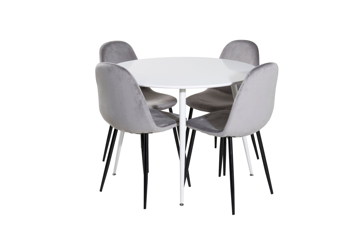 Matgrupp Plaza med stolarna Polar-GR Dining Set-Venture Home-peaceofhome.se