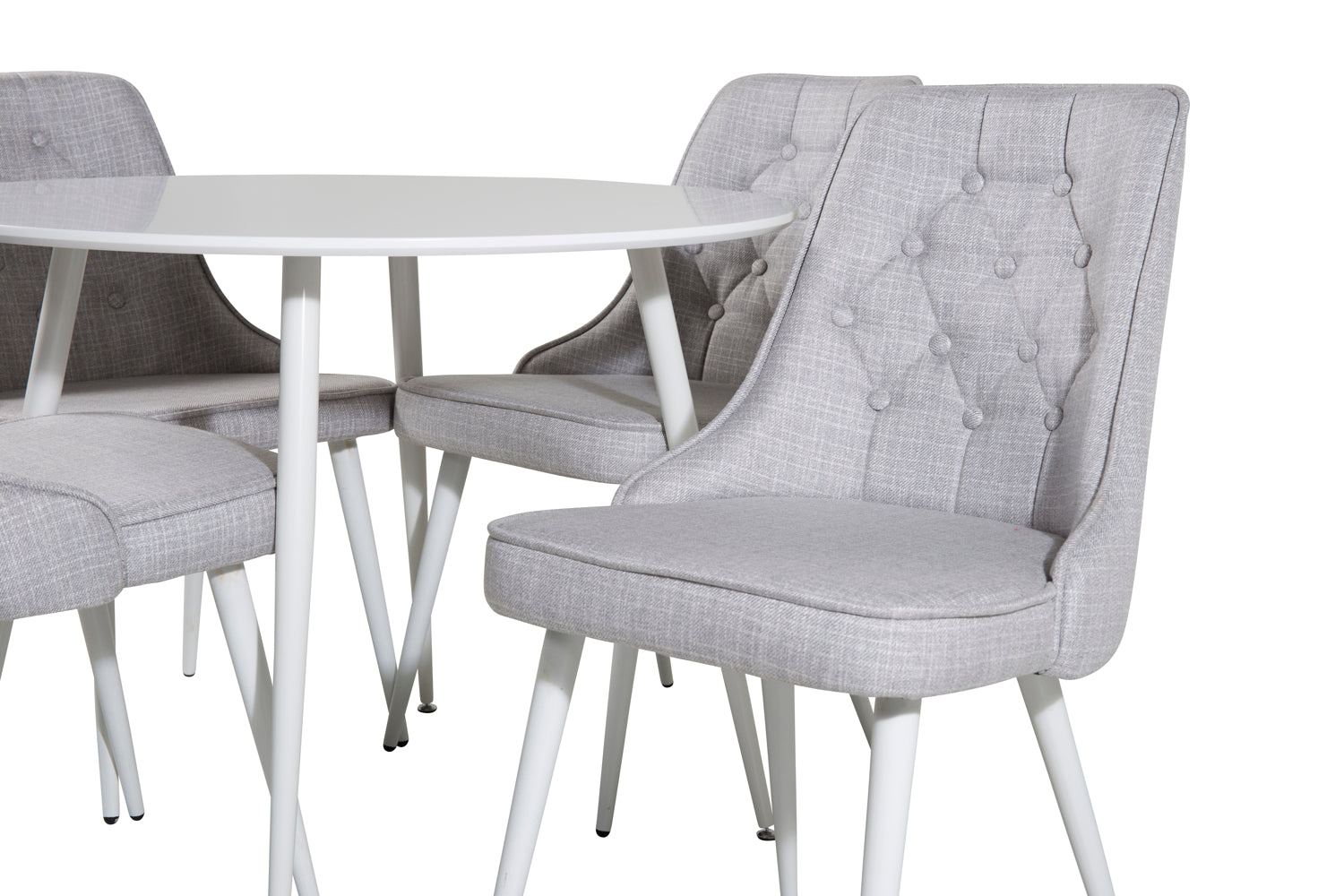 Matgrupp Plaza med stolarna Velvet Deluxe-GR Dining Set-Venture Home-peaceofhome.se
