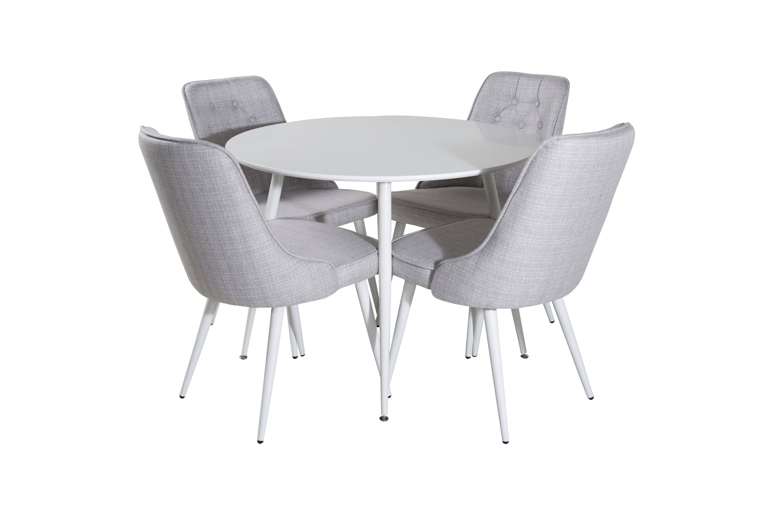 Matgrupp Plaza med stolarna Velvet Deluxe-GR Dining Set-Venture Home-peaceofhome.se