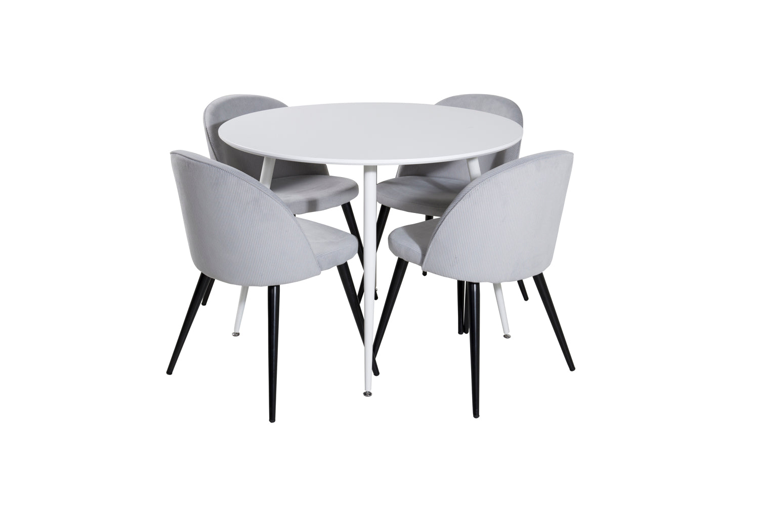 Matgrupp Plaza med stolarna Velvet-GR Dining Set-Venture Home-peaceofhome.se