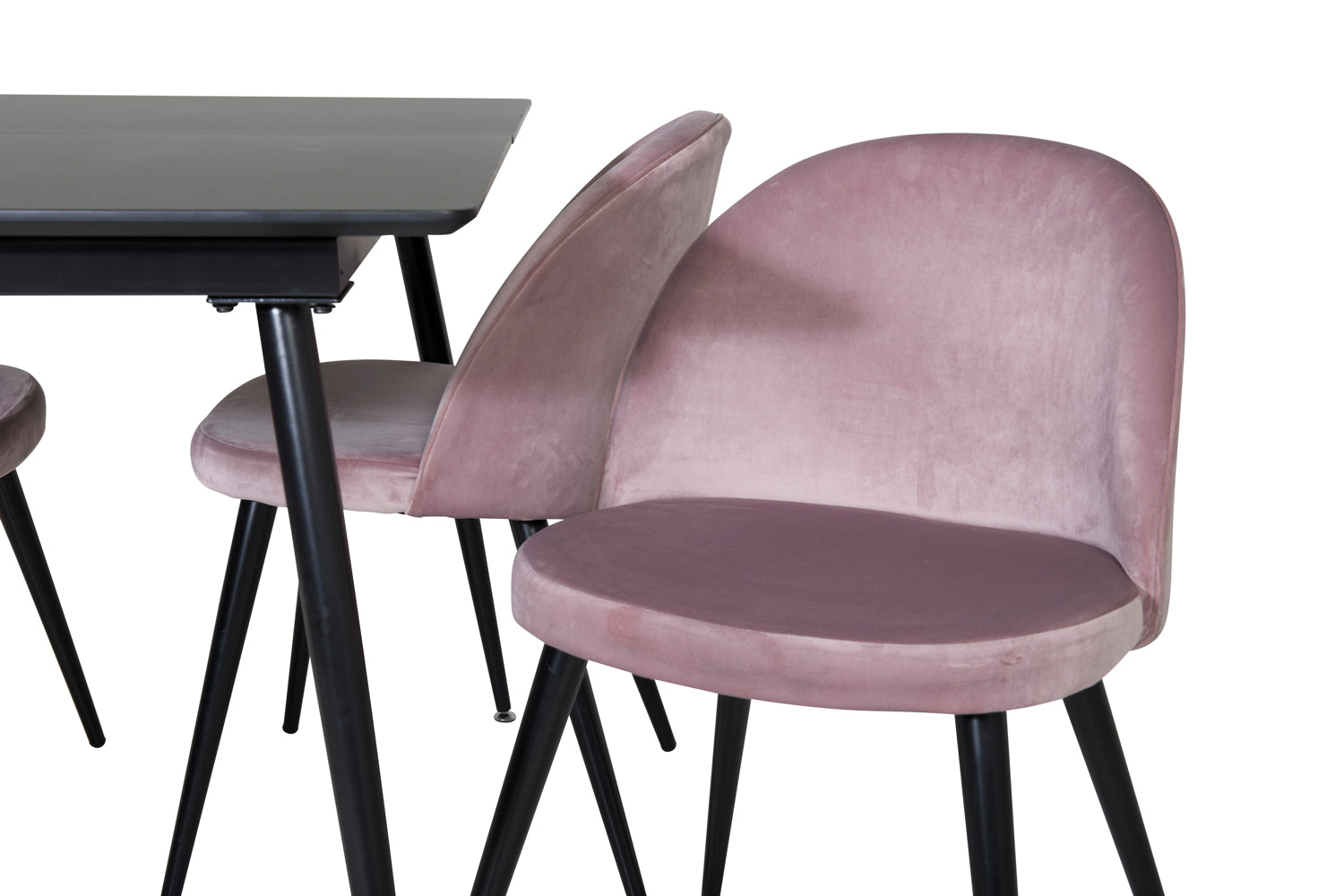 Matgrupp Silar med stolarna Velvet-GR Dining Set-Venture Home-peaceofhome.se